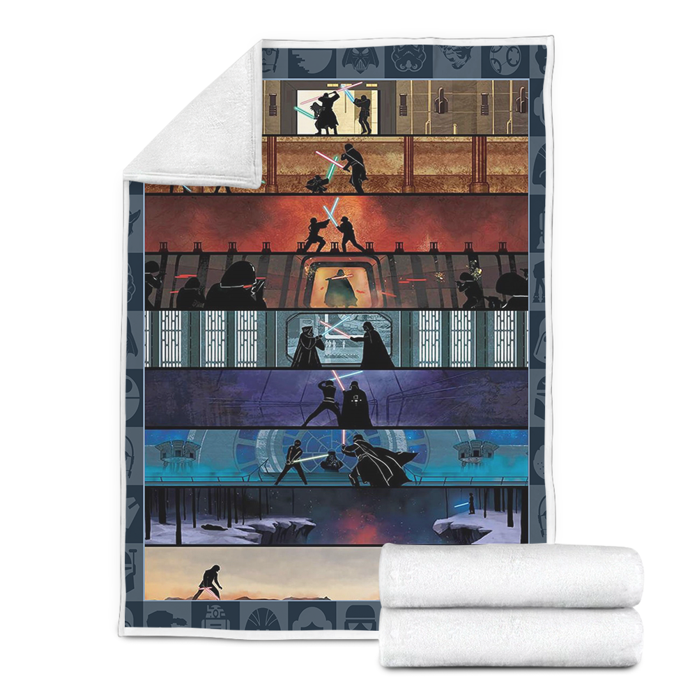 Star Wars Quilt Fleece Blanket