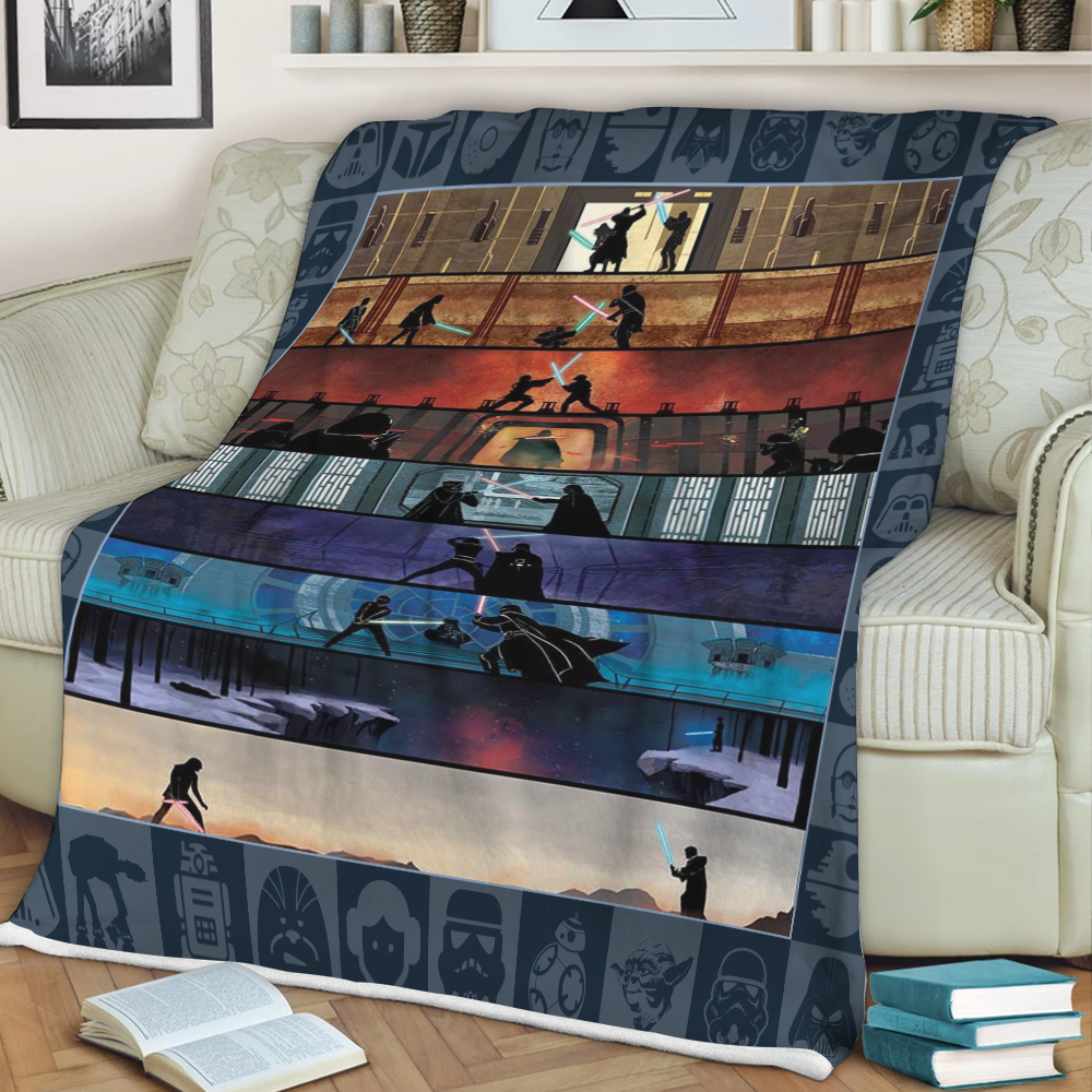 Star Wars Quilt Fleece Blanket