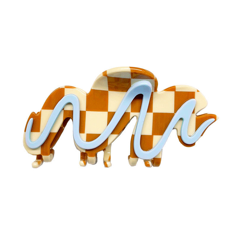 Likio Original Cream Cookie Hair Claw Clip
