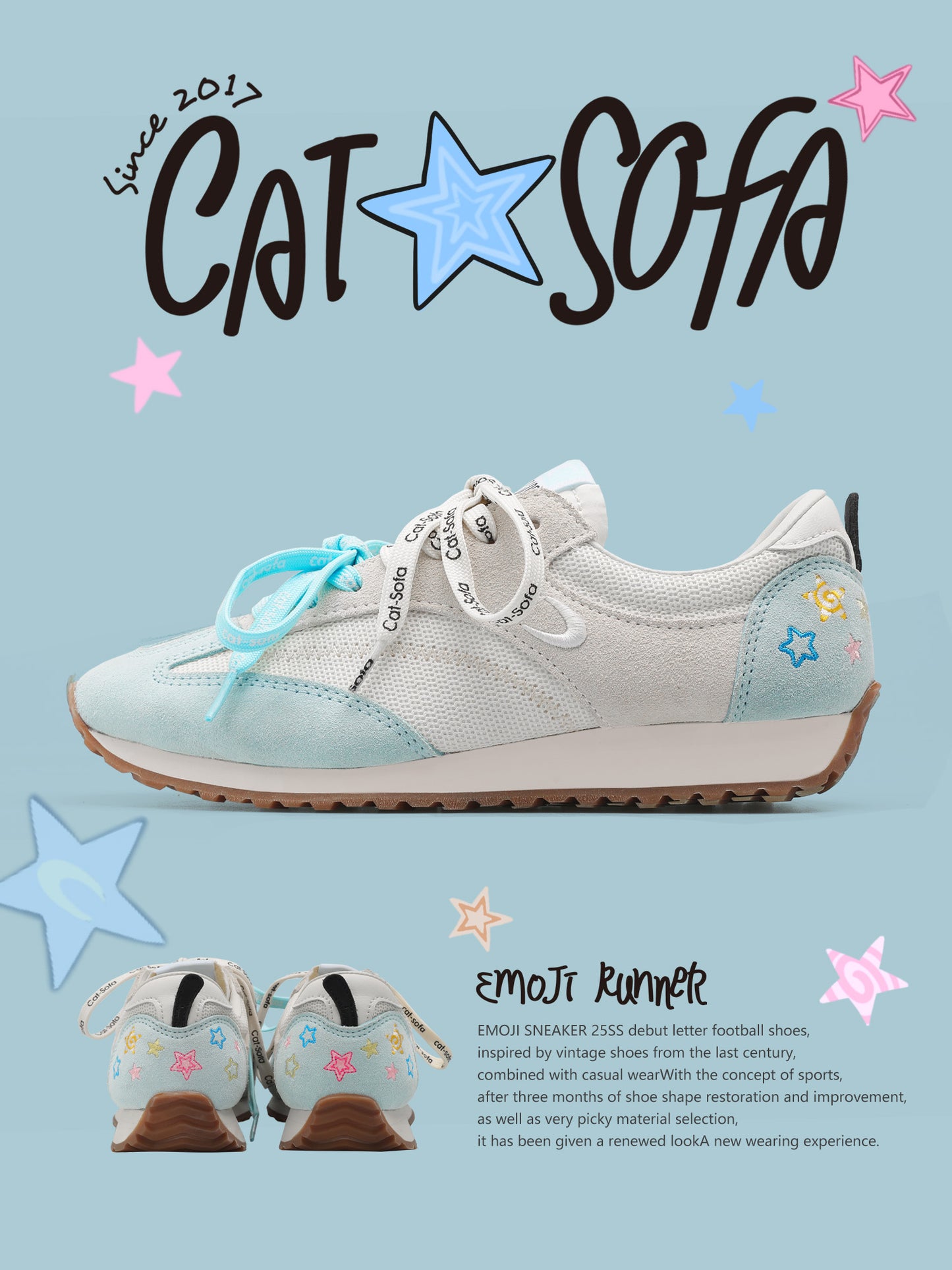 Cat&Sofa Daffodil Outdoor Sneakers