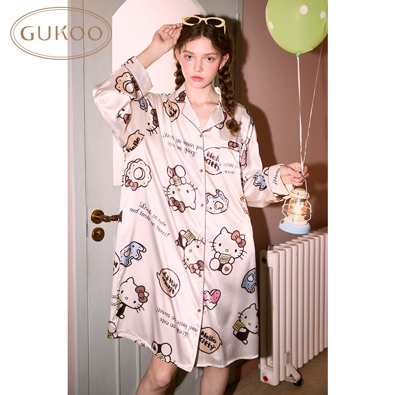 Gukoo Hello Kitty Sleepwear Set