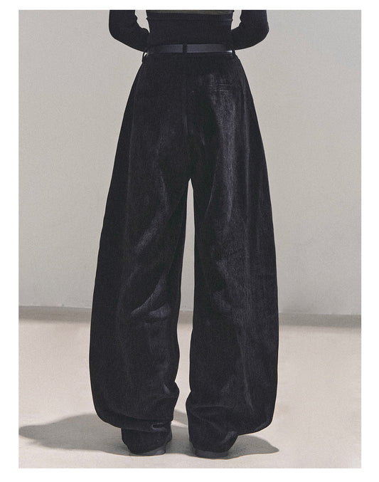 ShaoYeYan Sunset & Glance Wide-Leg Pants