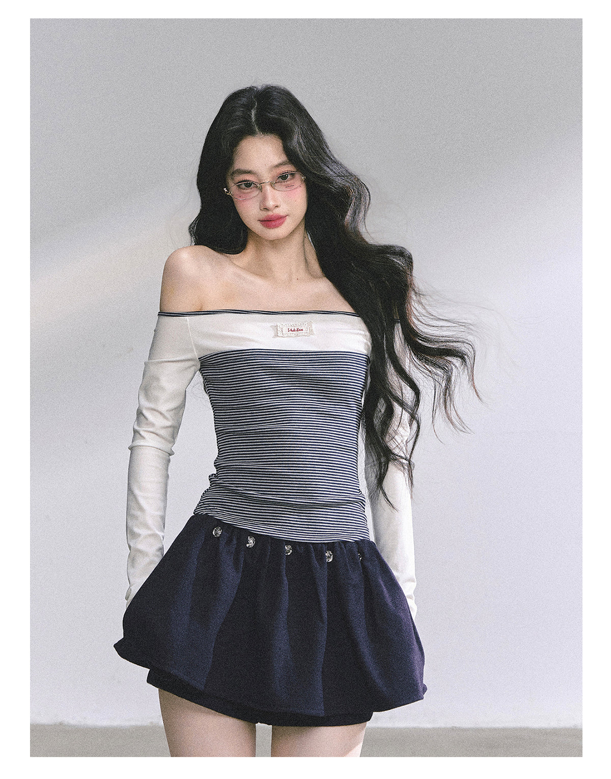 SHAOYEYAN Miu-Style Korean Tee