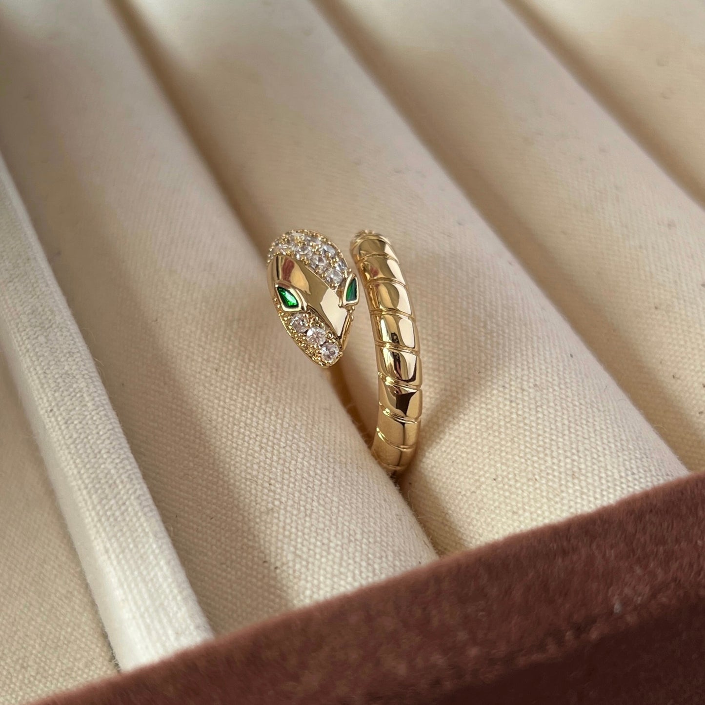 VIGVOG Zodiac Snake Ring
