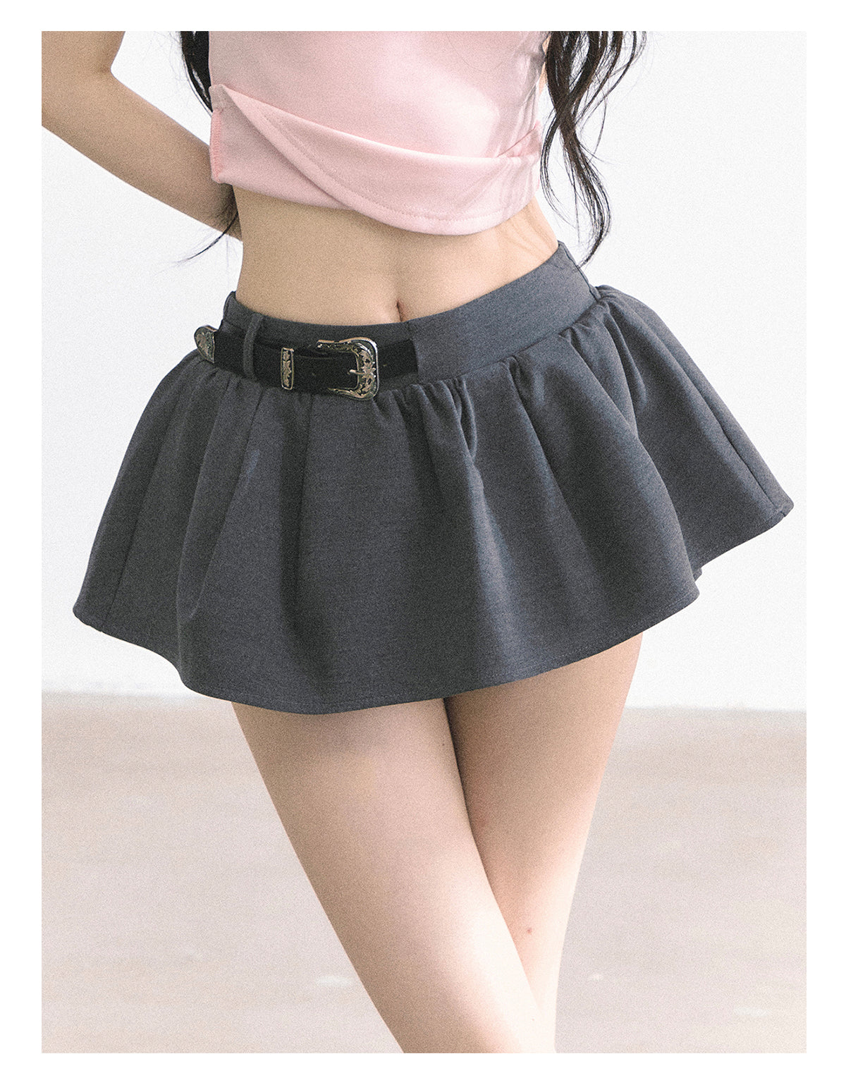 SHAOYEYAN American Style A-Line Mini Skirt