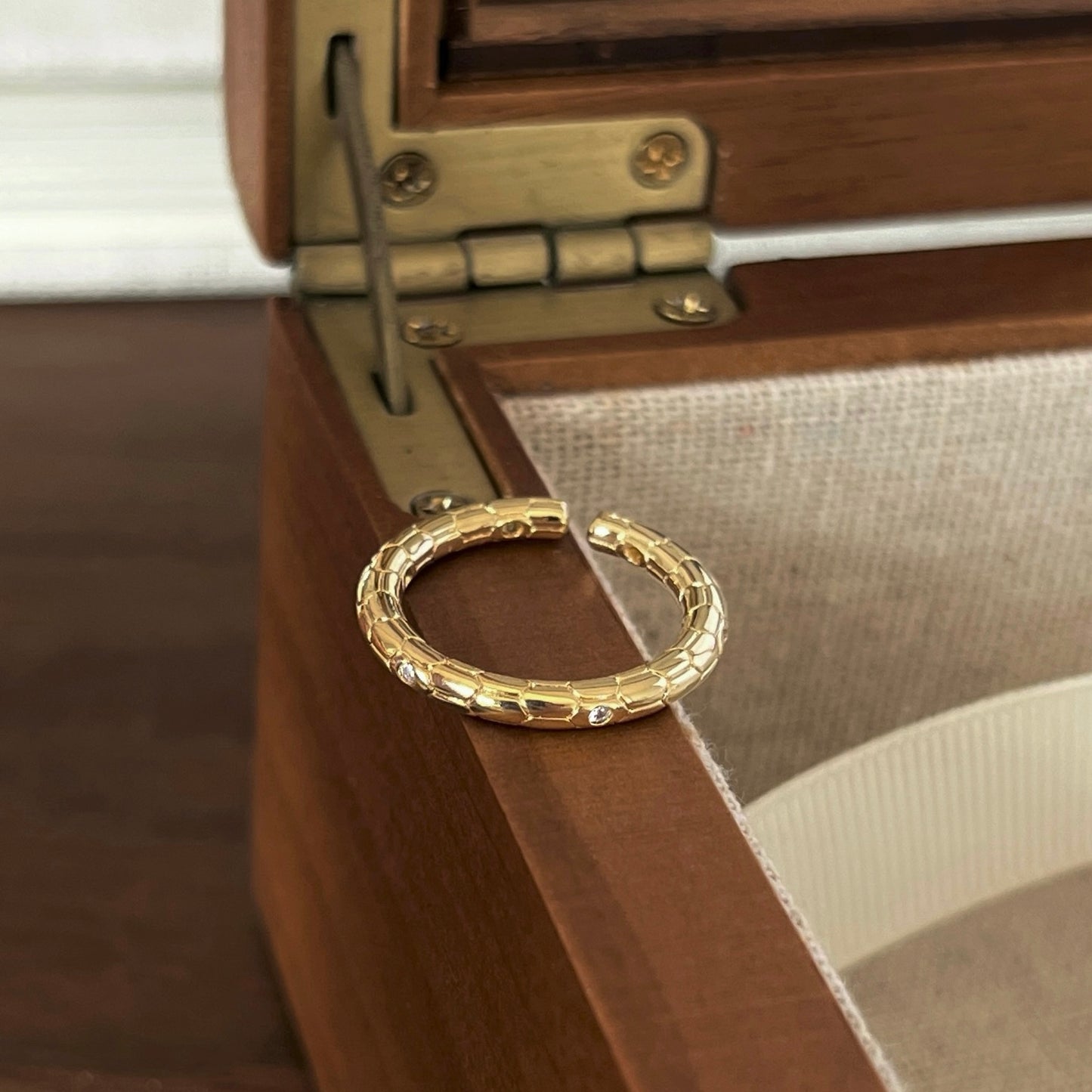VIGVOG 2025 Zodiac Snake Ring Collection
