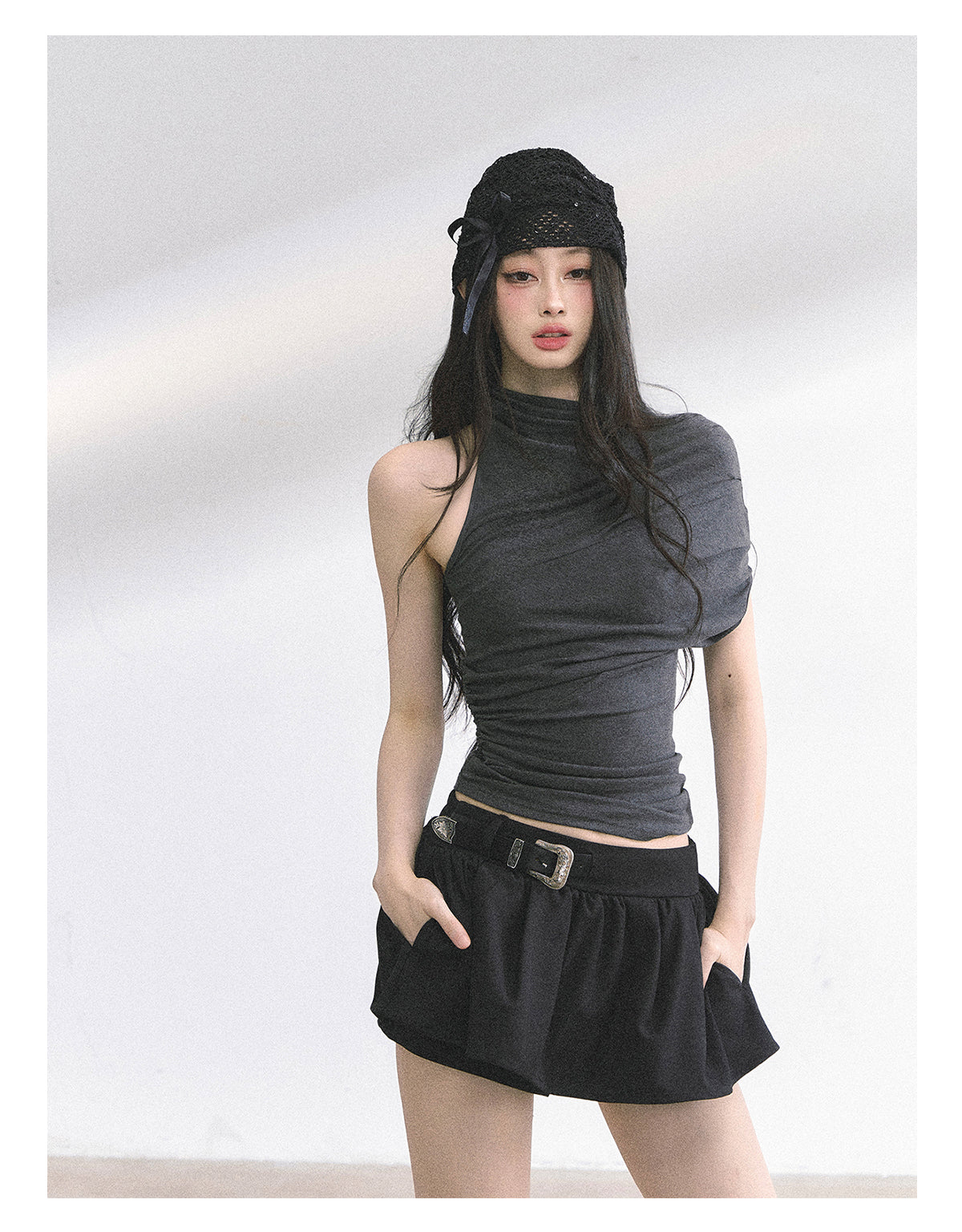 SHAOYEYAN Two-Way Crop Top