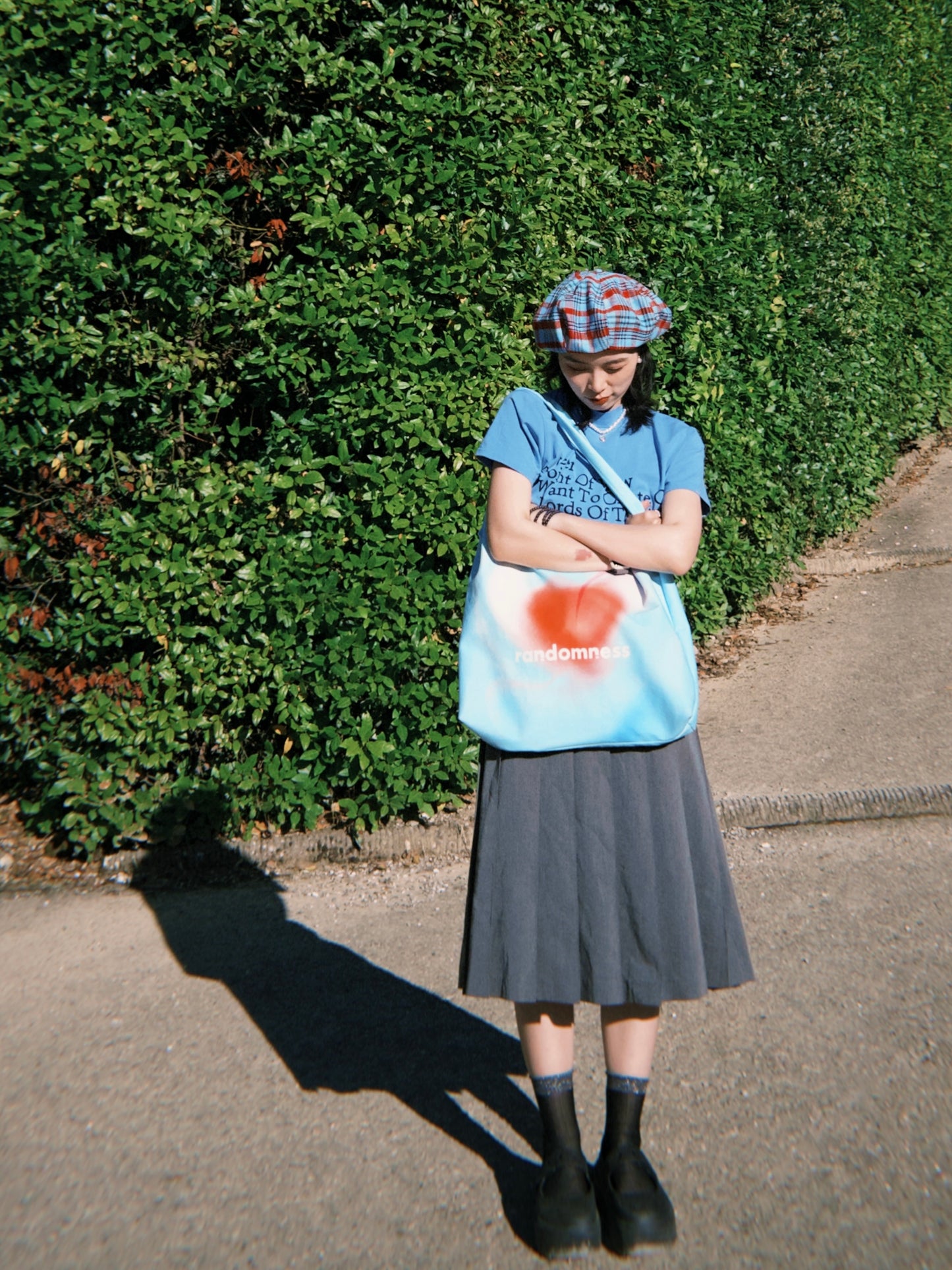 Randomness Original Abstract Canvas Tote Bag