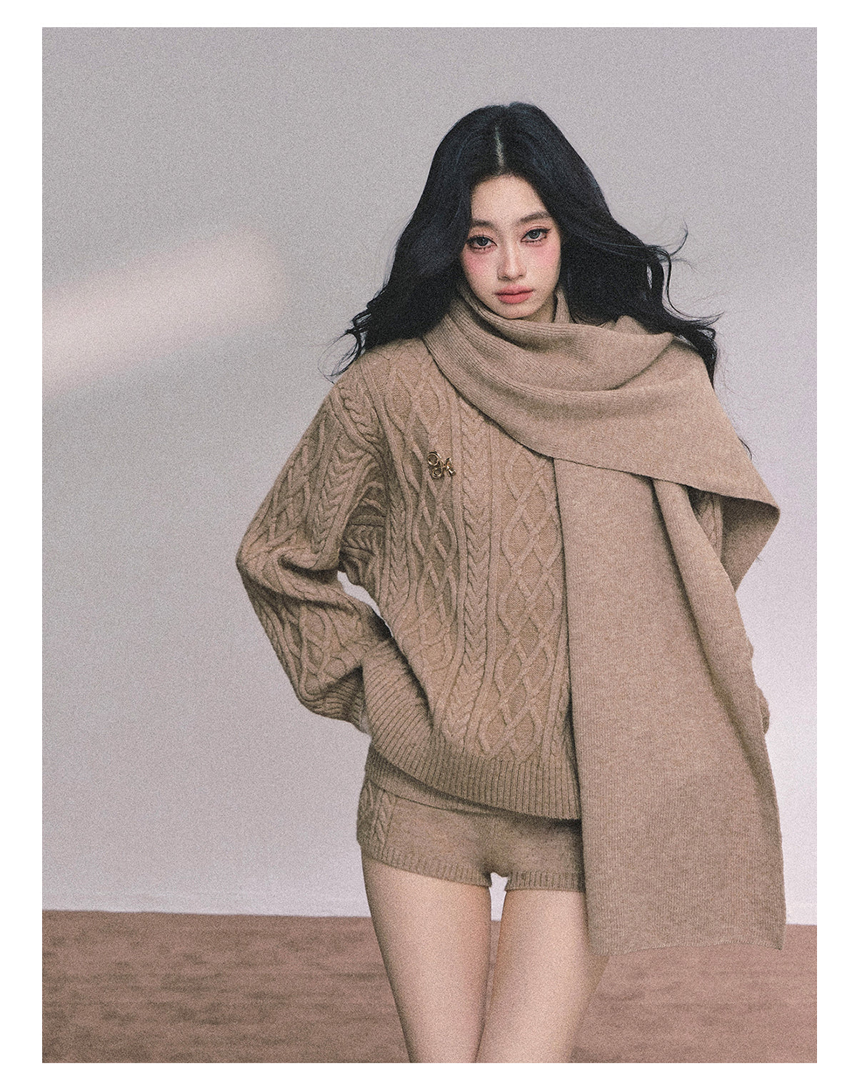 ShaoYeYan Zurich Exchange Student Korean Lazy Style Set