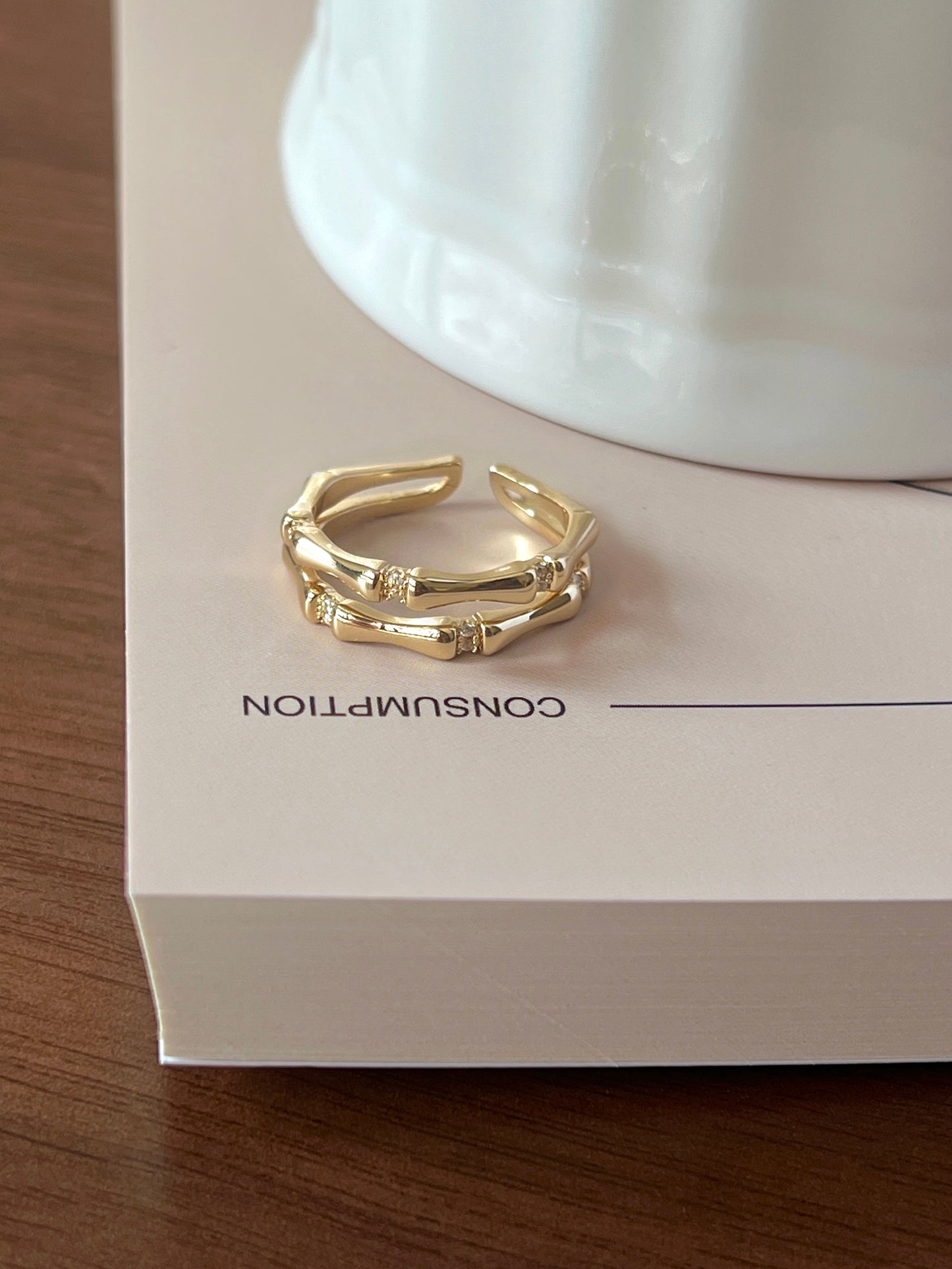 VIGVOG 2024 Bamboo-Inspired Ring Collection