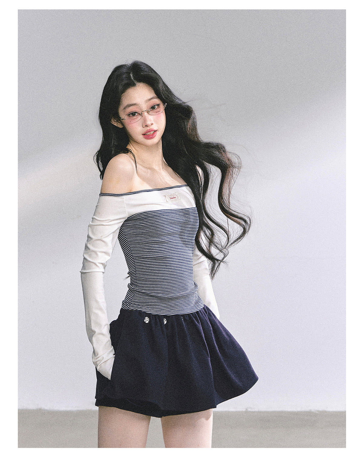 SHAOYEYAN Miu-Style Korean Tee