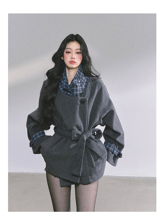 ShaoYeYan Yale Scholar French Style Tweed Blazer