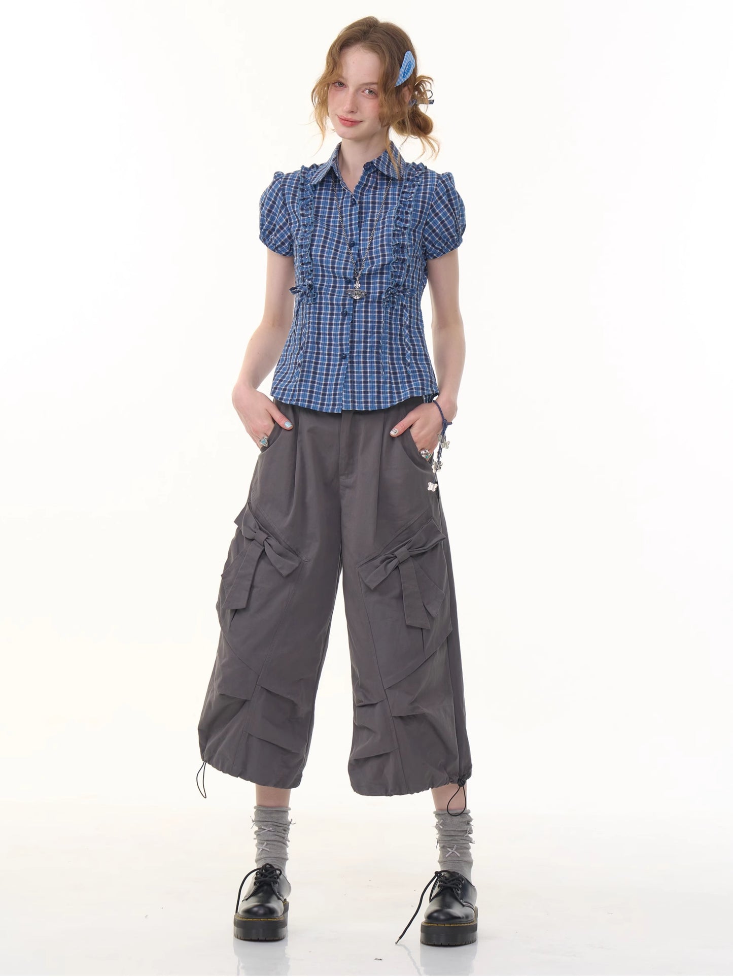 ziziFei Retro Utility Cargo Pants