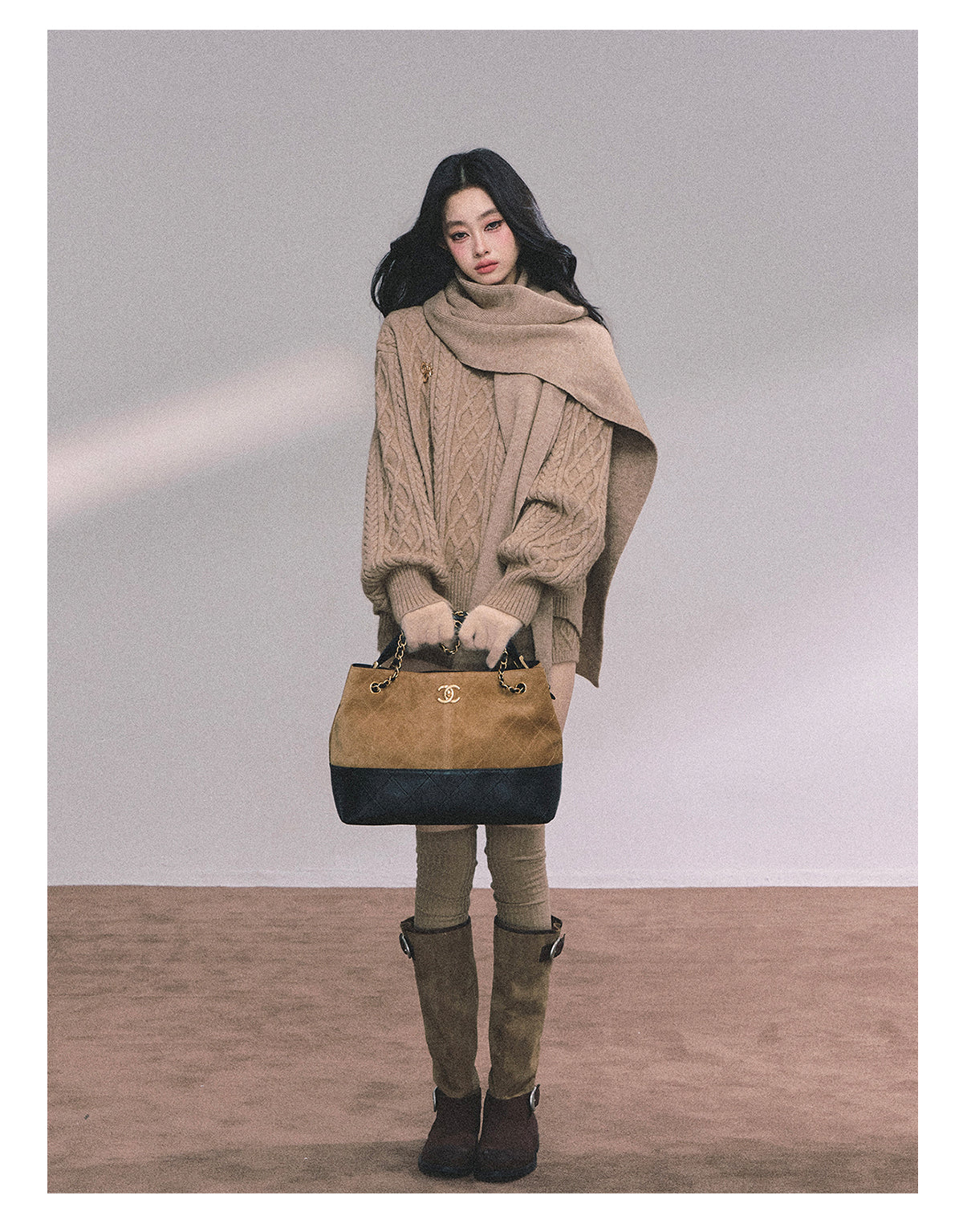 ShaoYeYan Zurich Exchange Student Korean Lazy Style Set