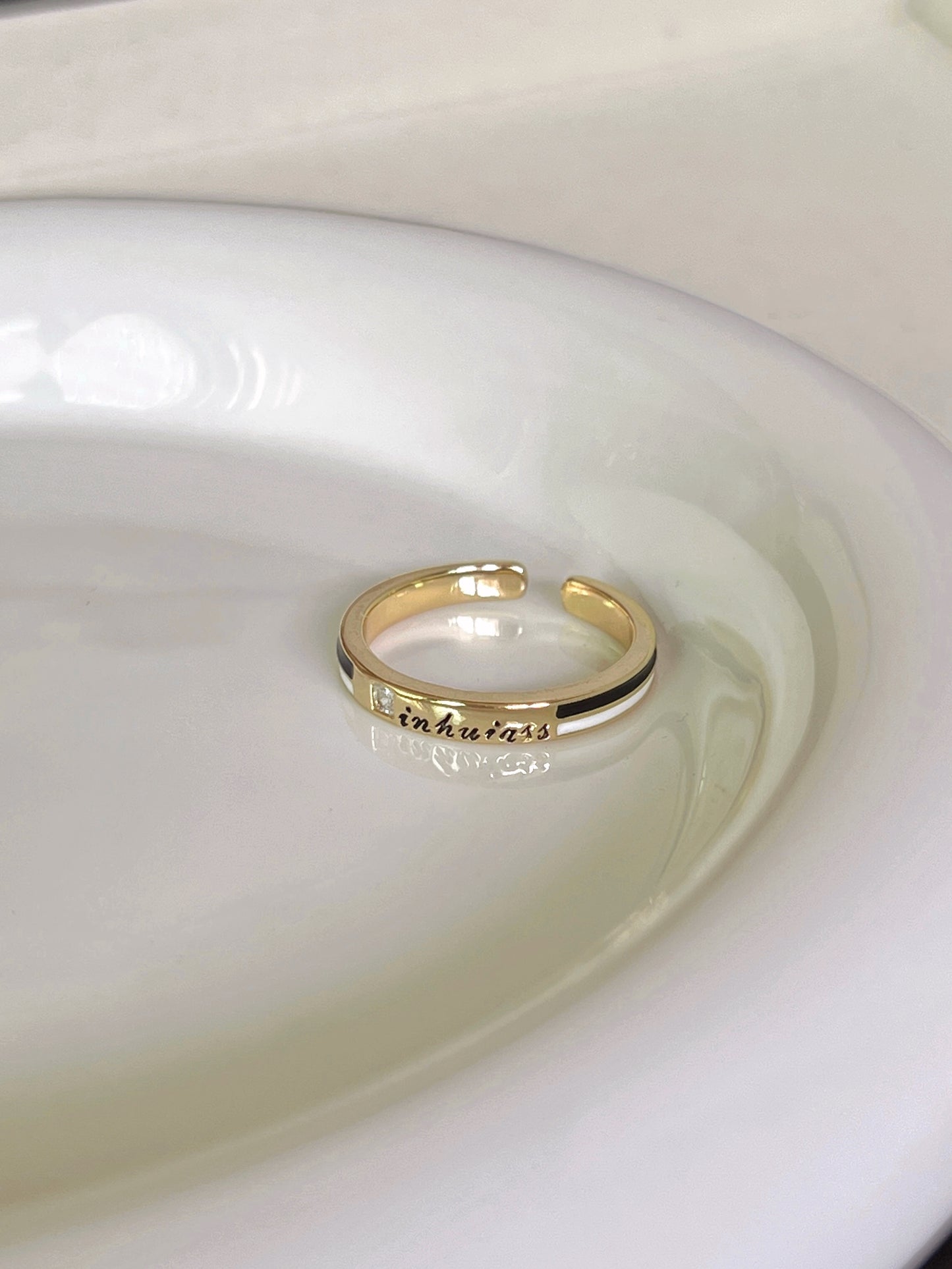 VIGVOG Natural Stone Ring Collection