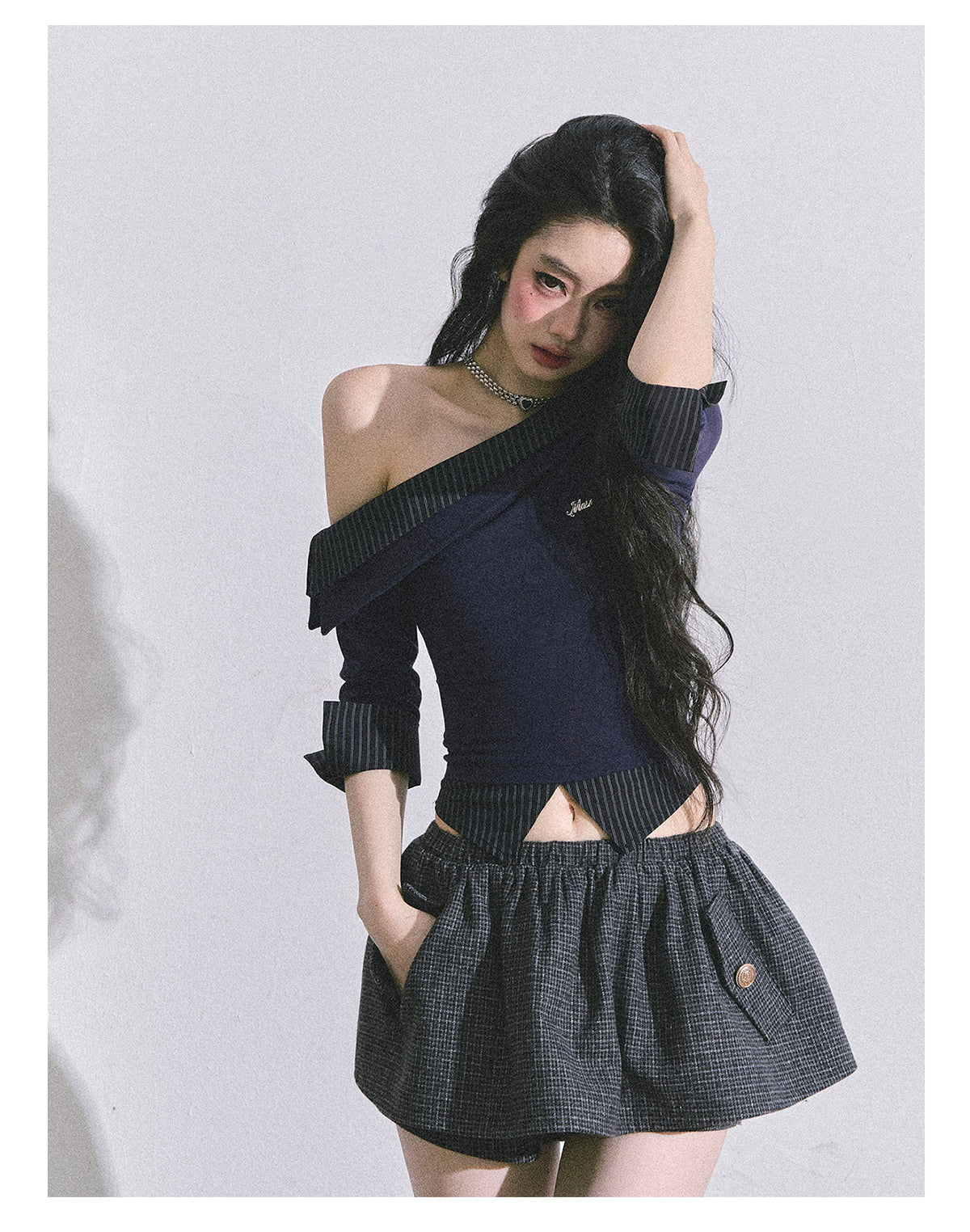 SHAOYEYAN Off-Shoulder Slimming T-Shirt