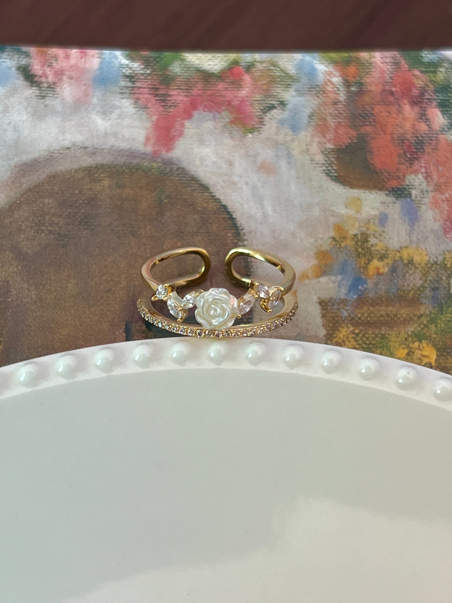 VIGVOG Artisan Butterfly Cocktail Ring