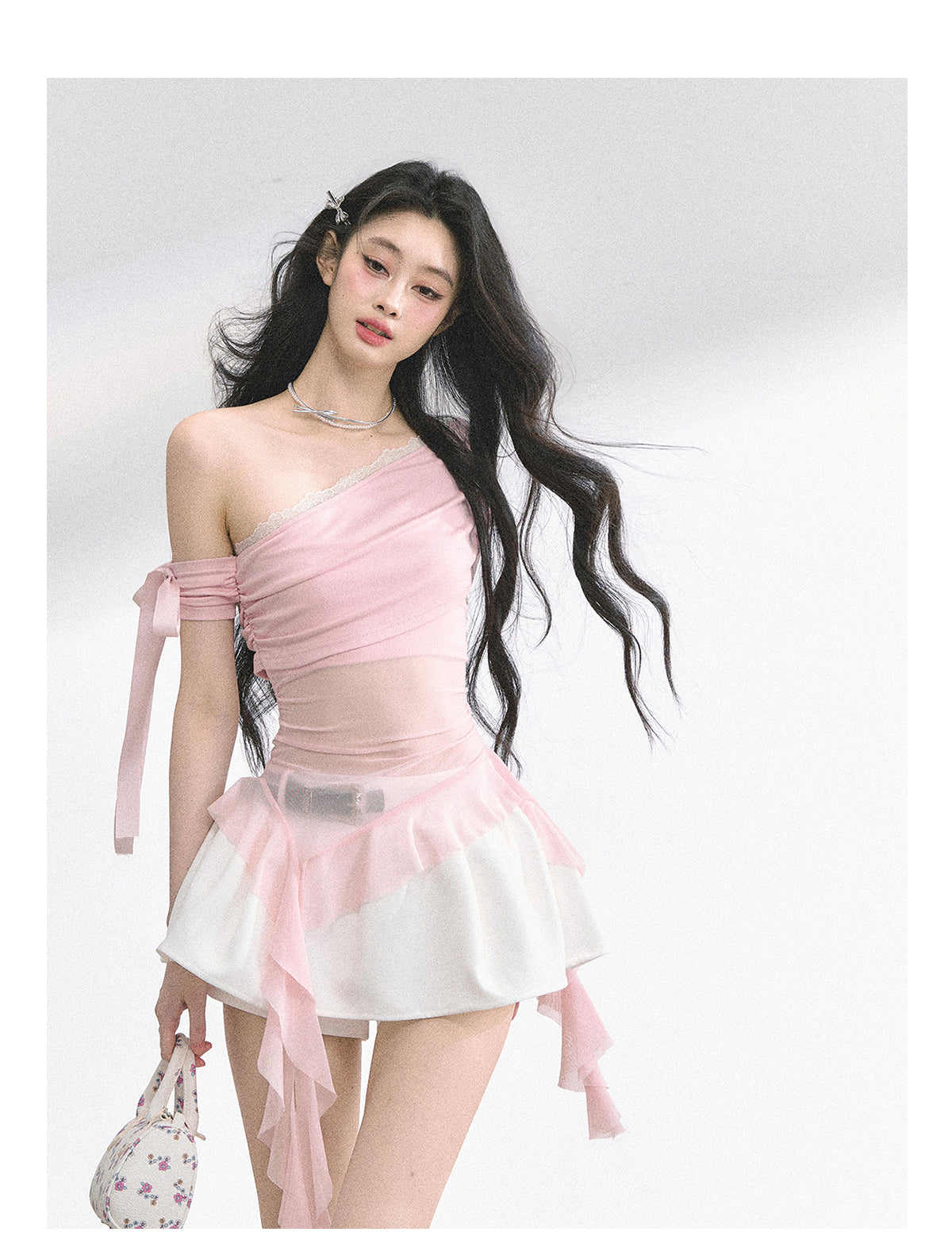 SHAOYEYAN Sheer Mesh Sleeveless Top