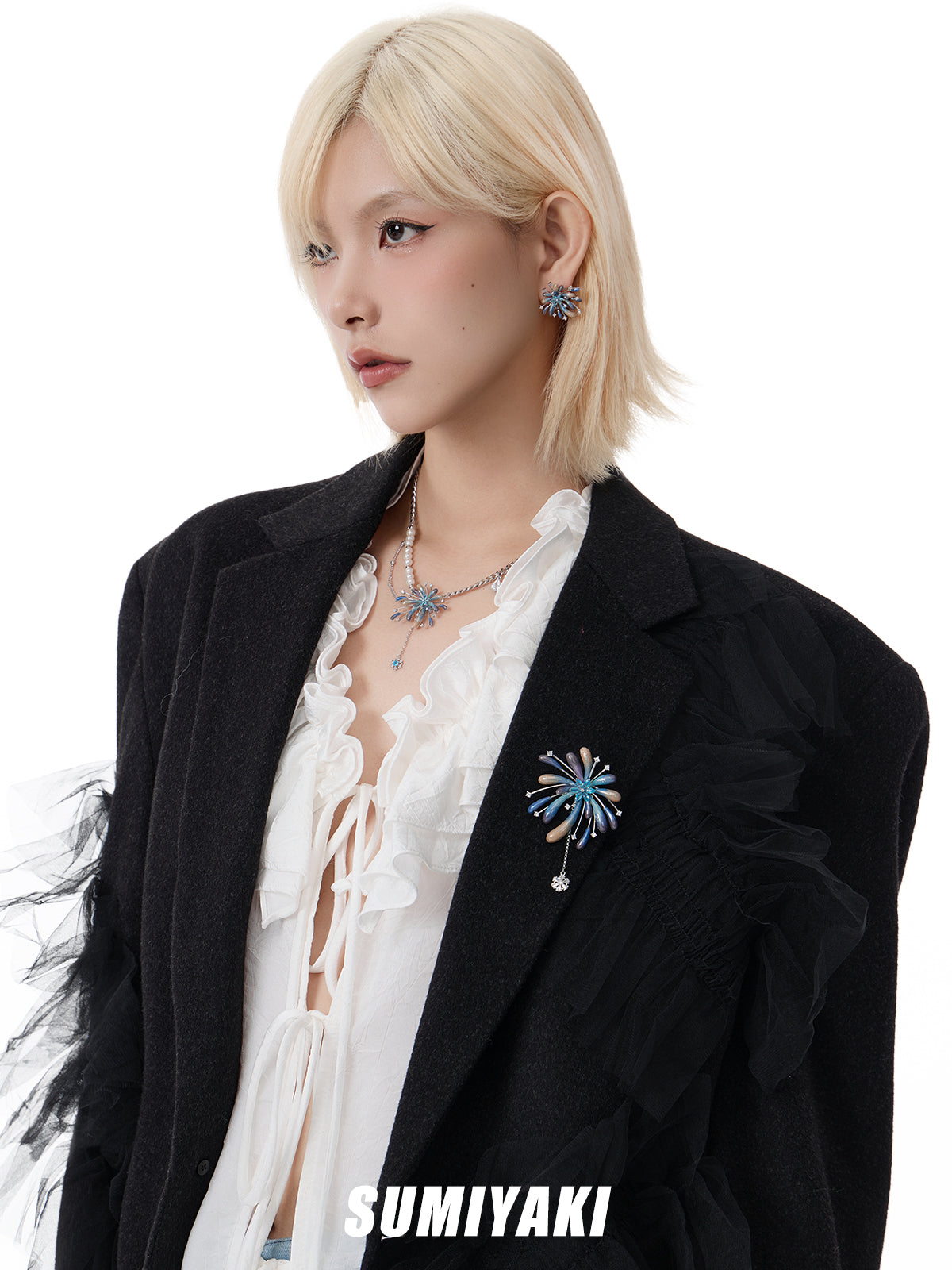 SUMIYAKI Fireworks Star Earrings