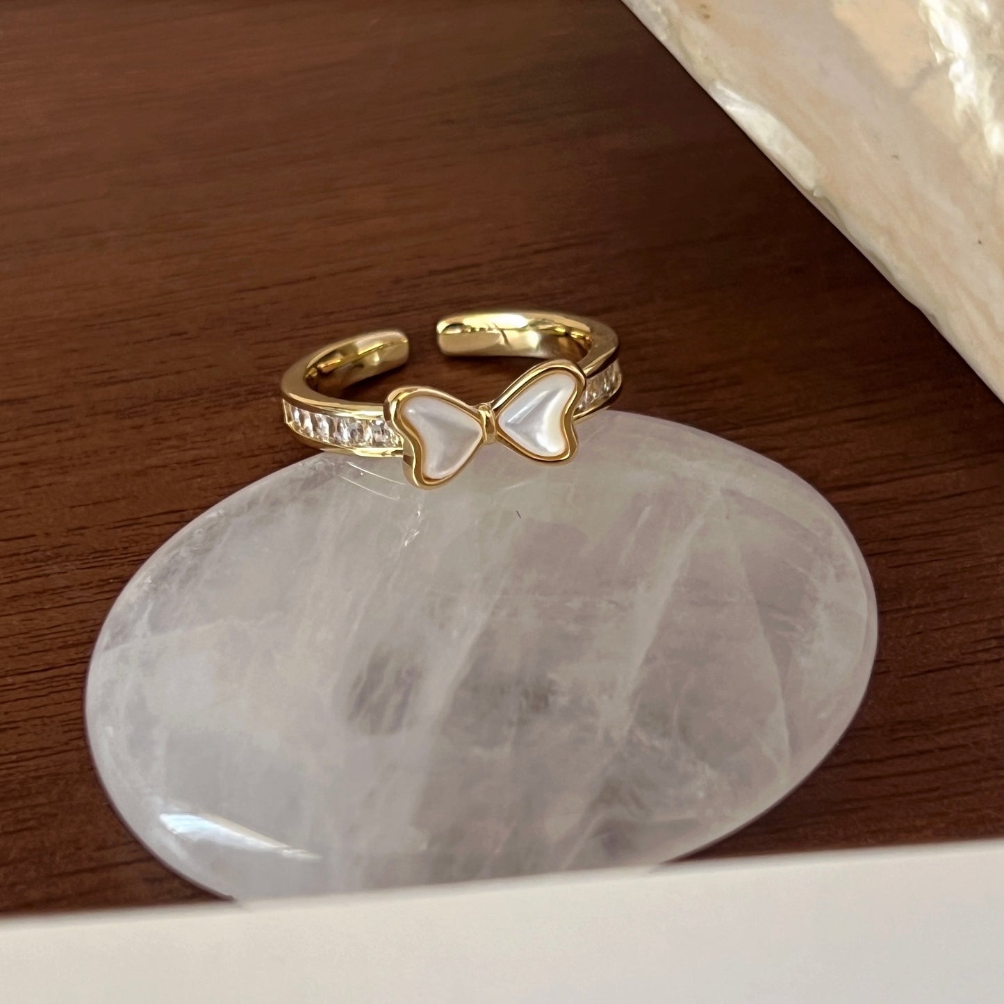 VIGVOG 2024 Floral Bow Ring Collection