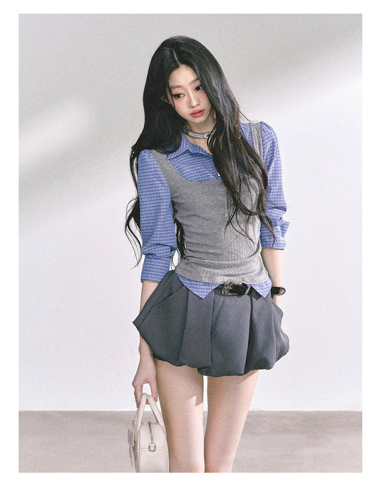 SHAOYEYAN American Style Plaid Shirt