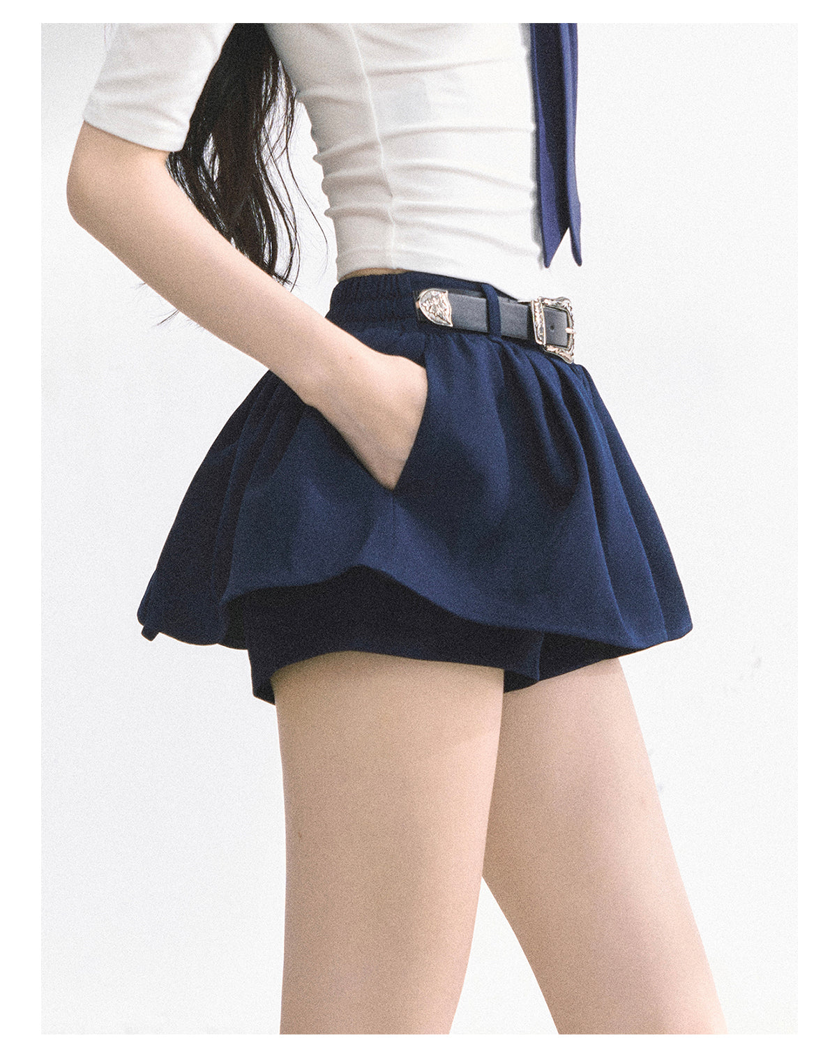 SHAOYEYAN American Style A-Line Mini Skirt