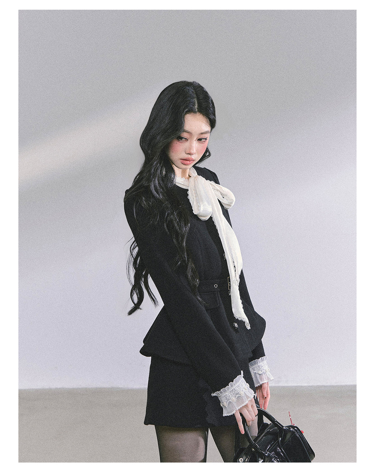 ShaoYeYan French Elegant Heiress Style Slim-Fit Blazer