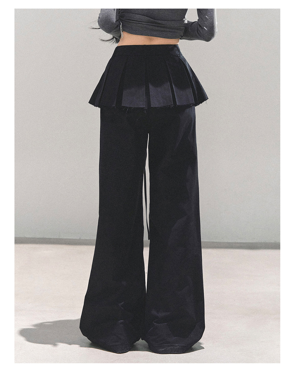 ShaoYeYan Functional Bella American Wide-Leg Pants