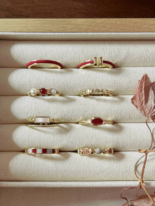 VIGVOG 2025 Oriental Chic Ring Collection