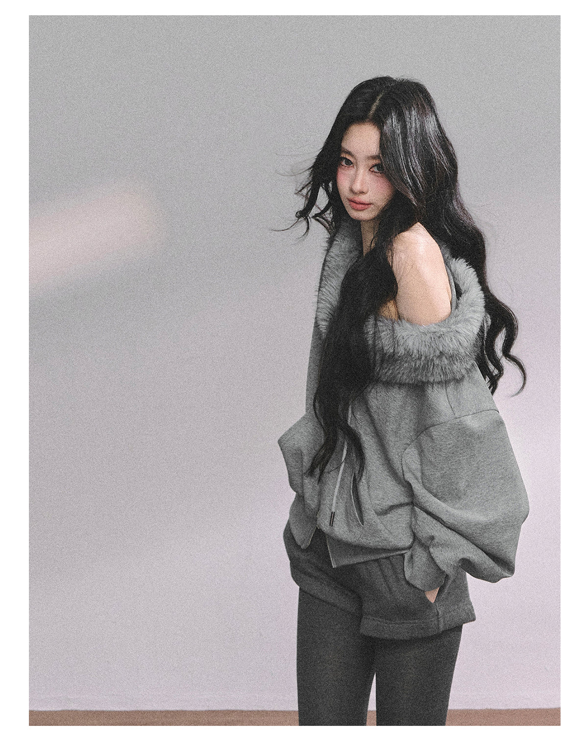 ShaoYeYan Nordic Snowfield American Style Two-Piece Set