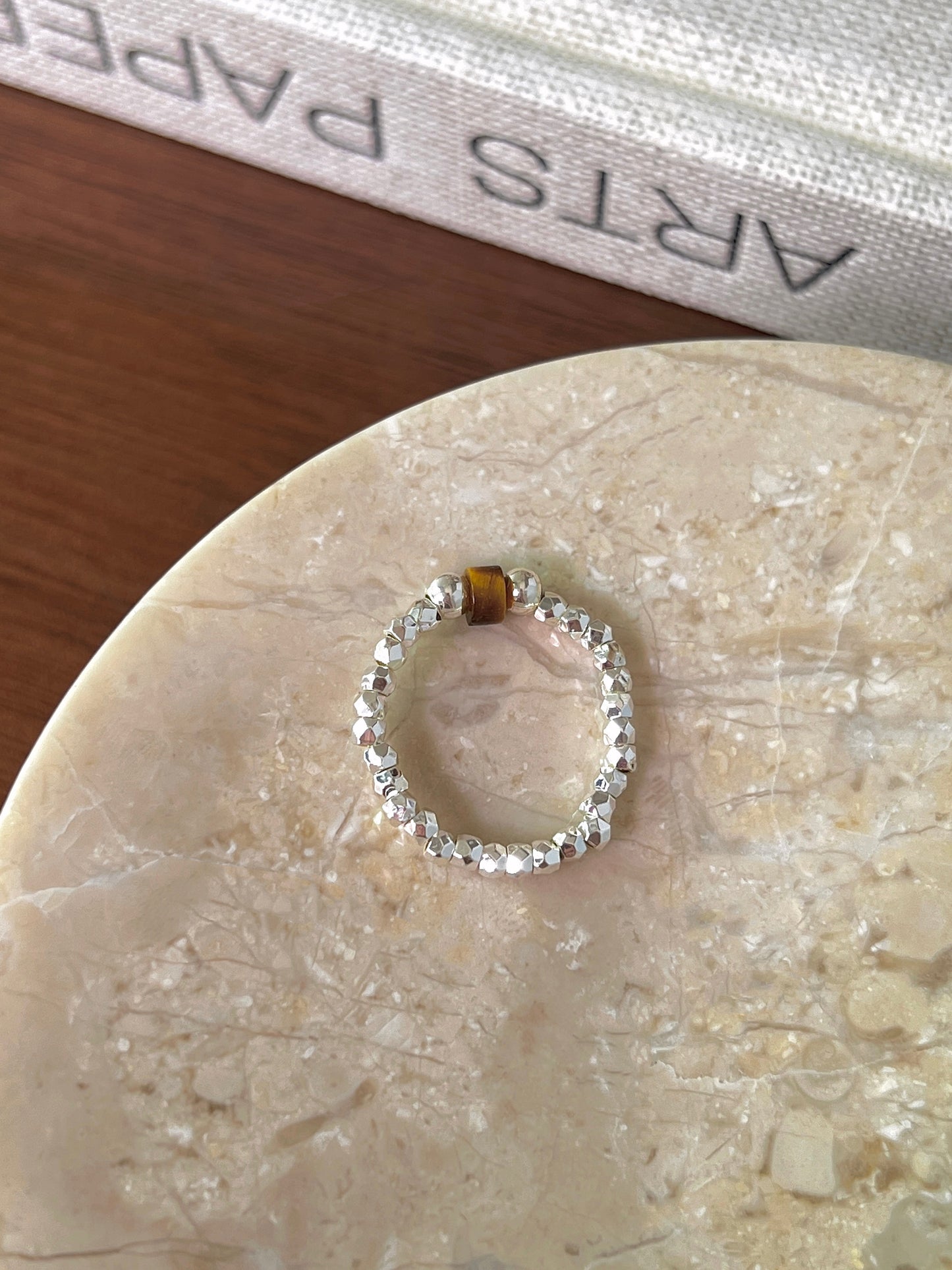 VIGVOG Natural Stone Ring Collection