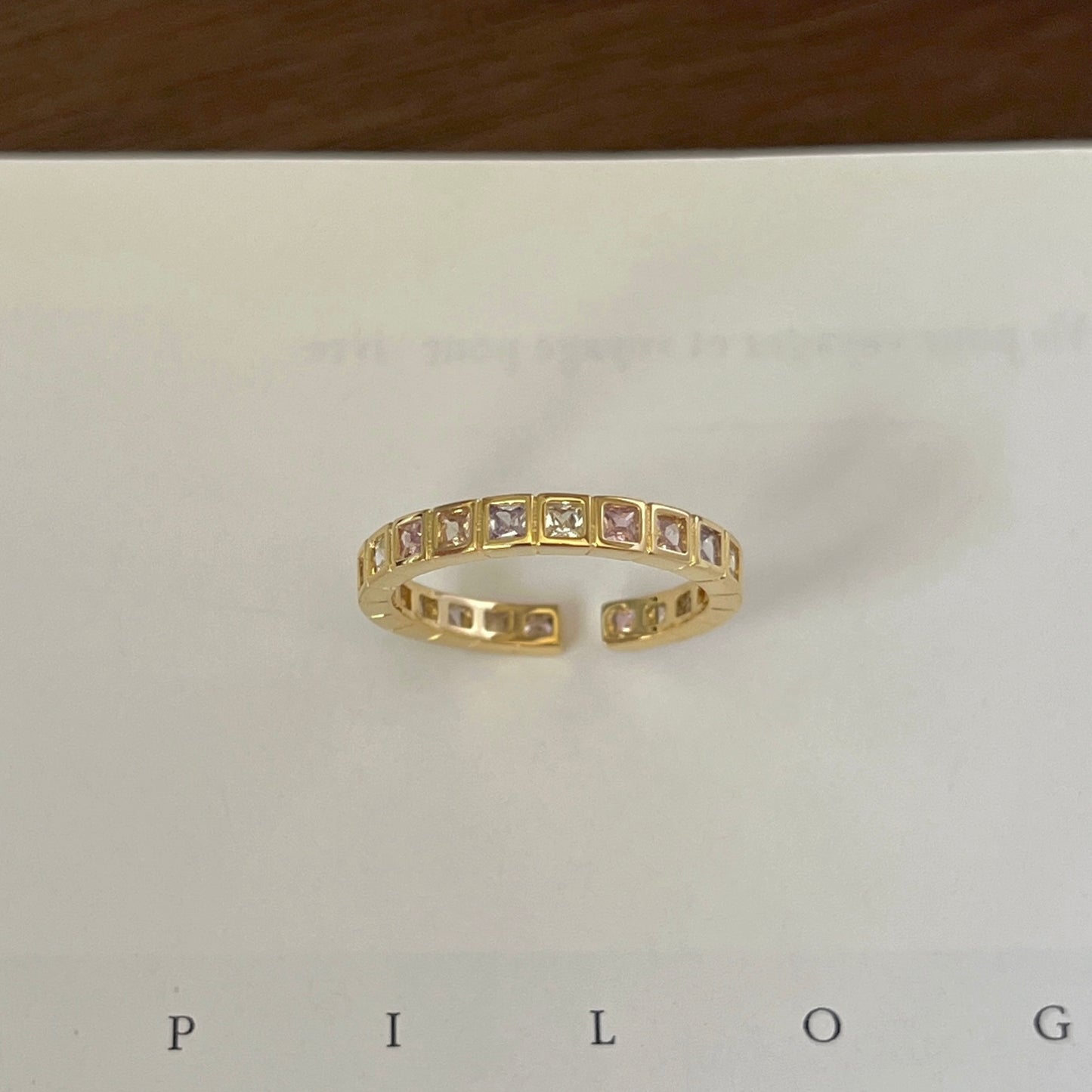 VIGVOG 2024 Floral Bow Ring Collection