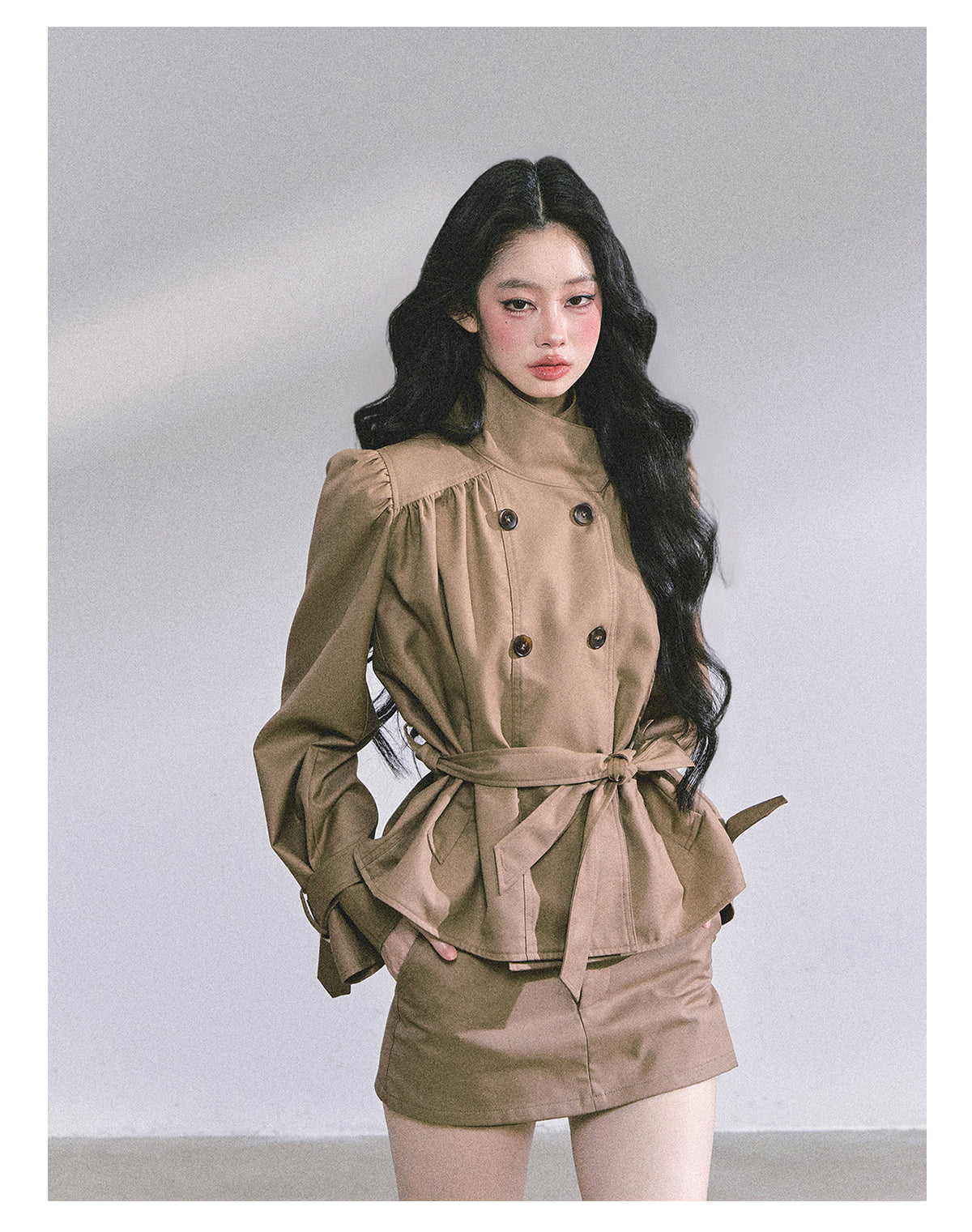 SHAOYEYAN Audrey Hepburn Style Two-Piece Set