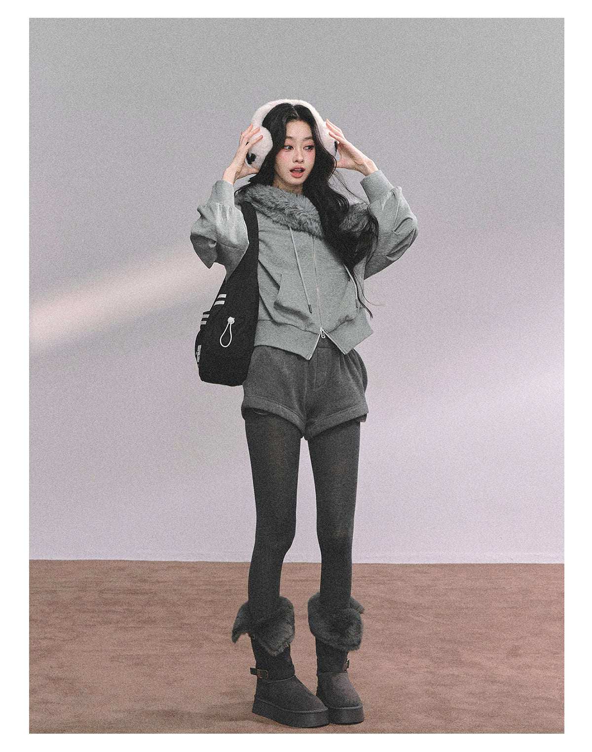 ShaoYeYan Nordic Snowfield American Style Two-Piece Set