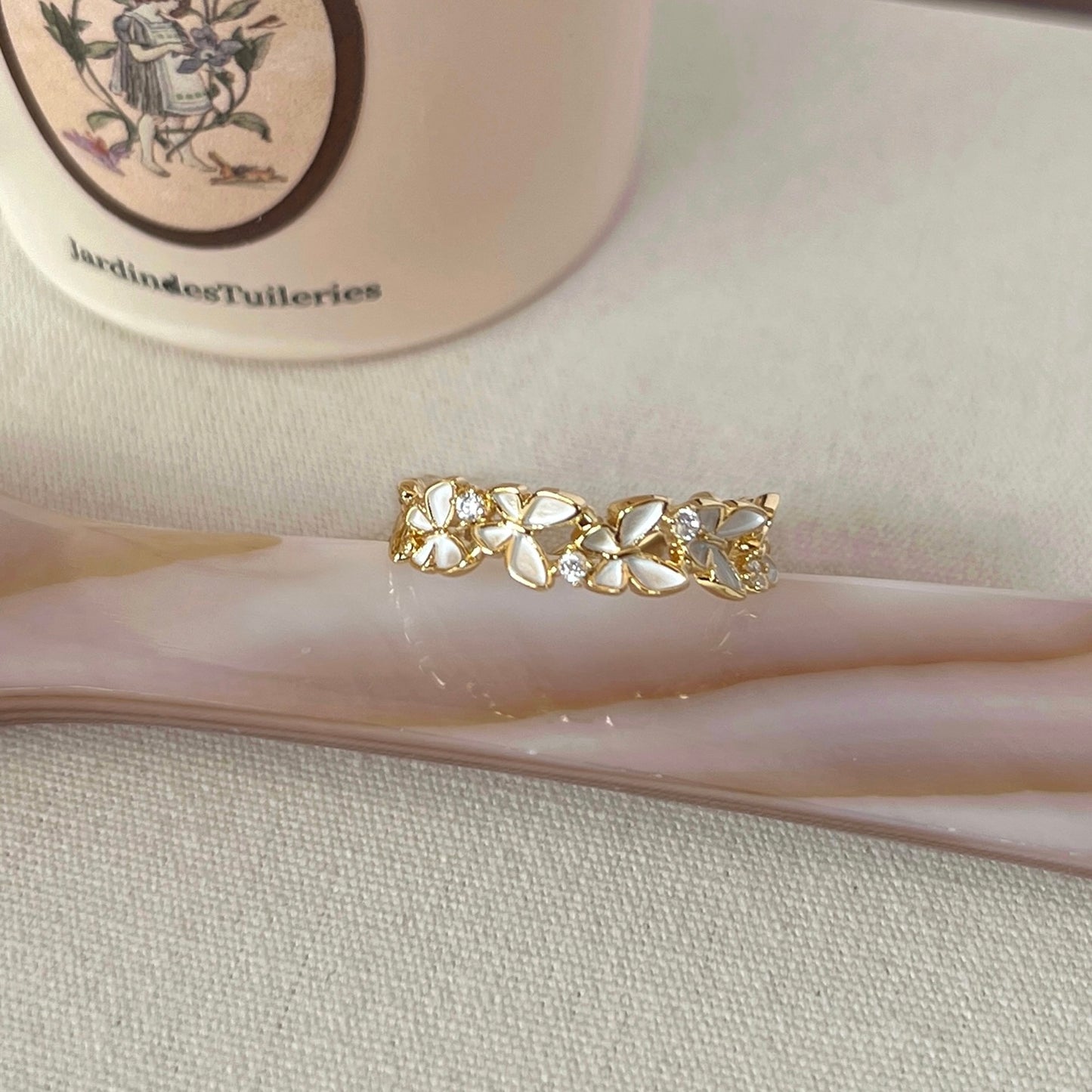 VIGVOG 2025 Floral Butterfly Ring Collection