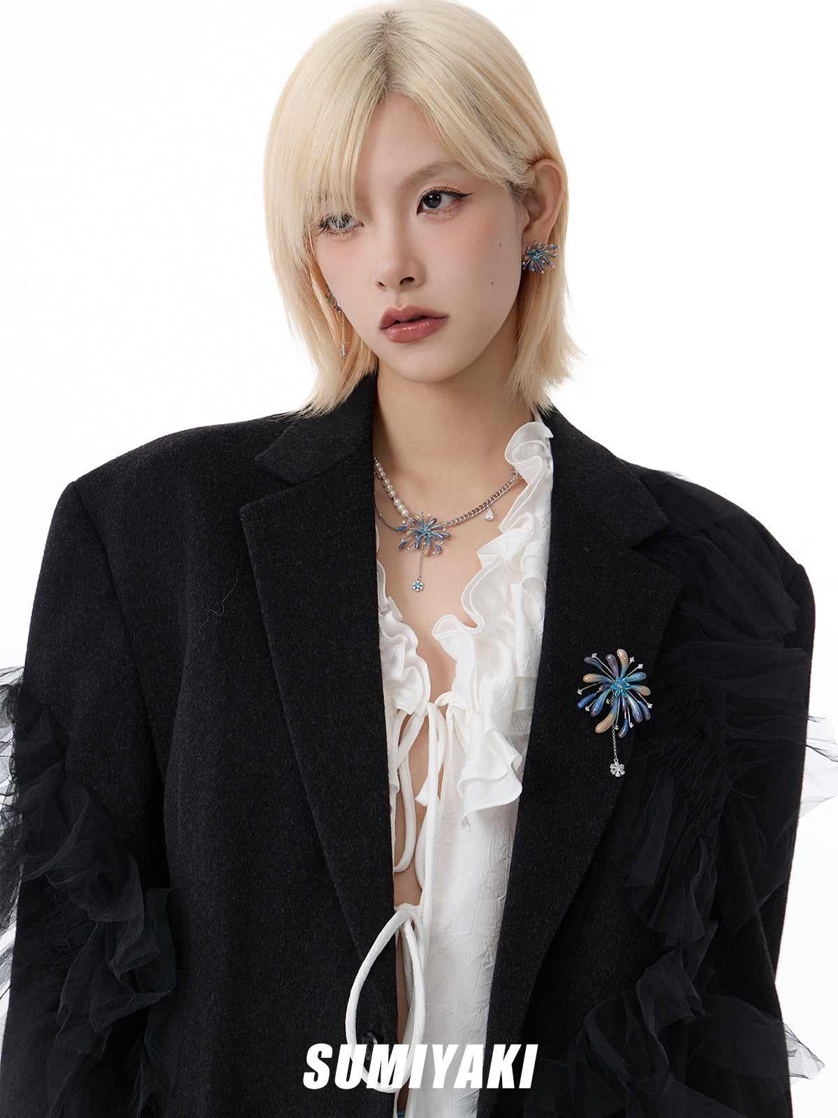 SUMIYAKI Fireworks Star Earrings