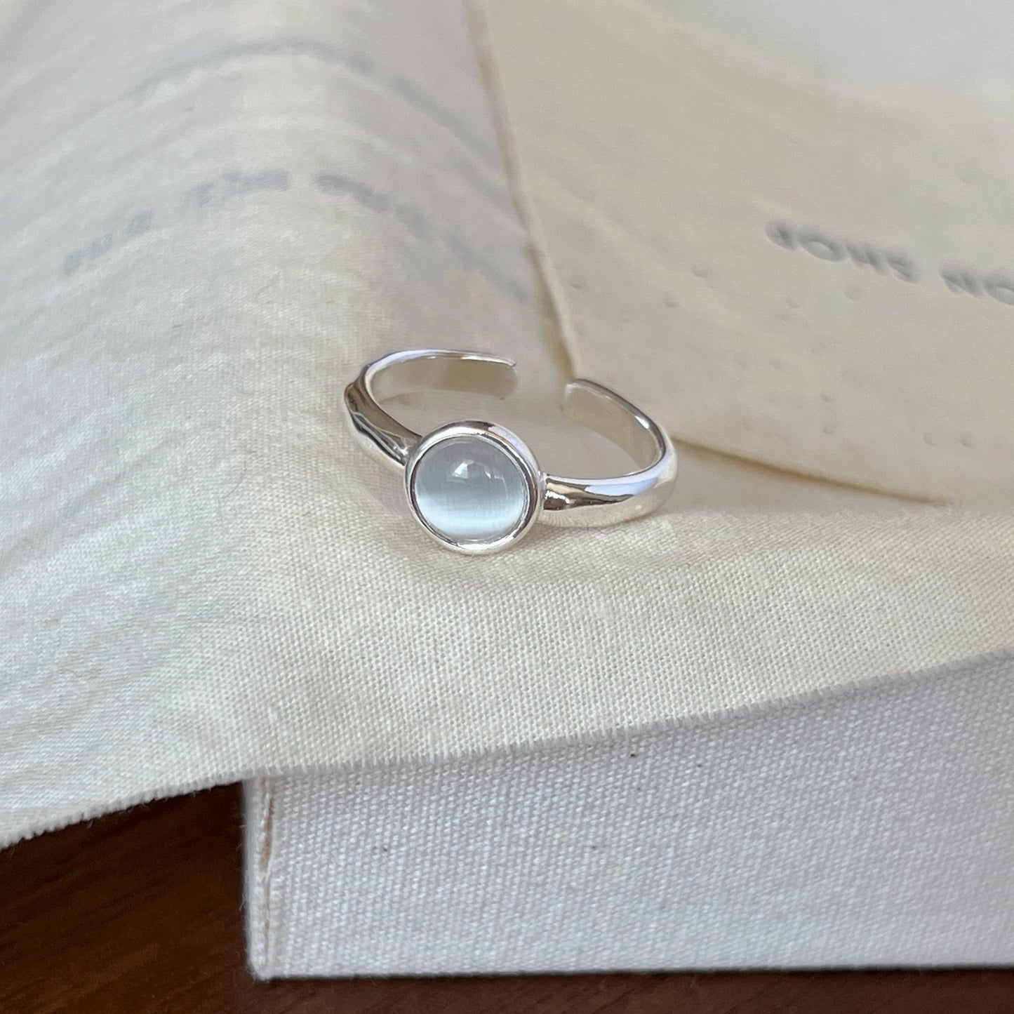 VIGVOG Cat's Eye Stone Rings