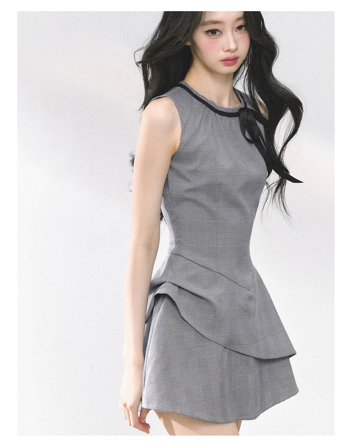 SHAOYEYAN Gray Puff Dress