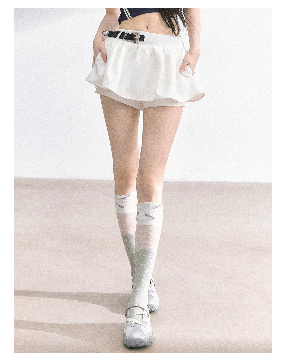 SHAOYEYAN American Style A-Line Mini Skirt