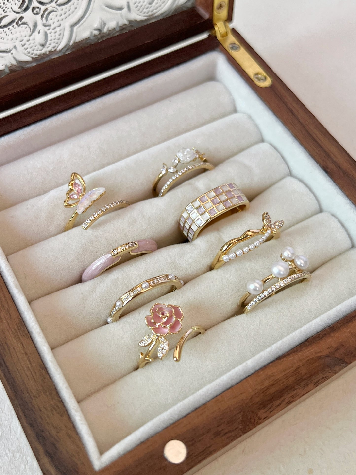 VIGVOG Artisan Butterfly Cocktail Ring