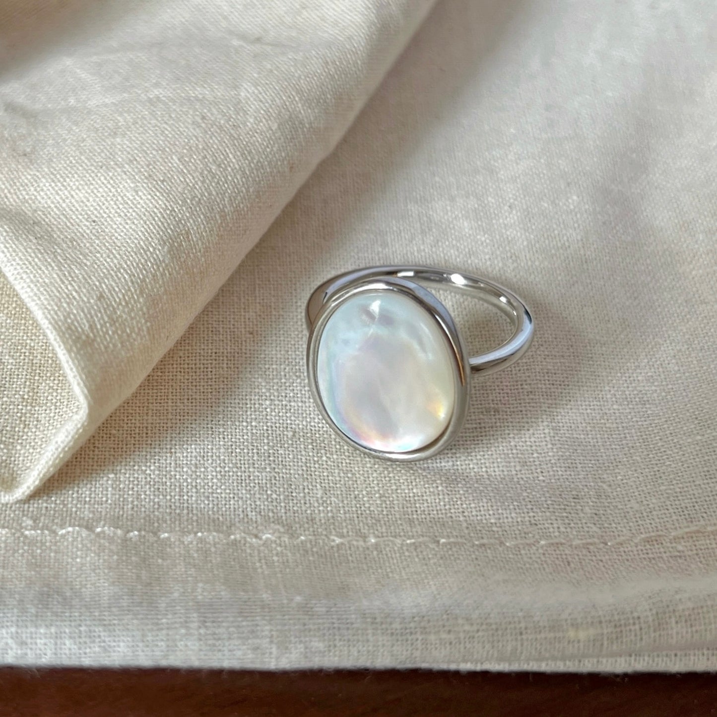 VIGVOG Geometric Gemstone Rings