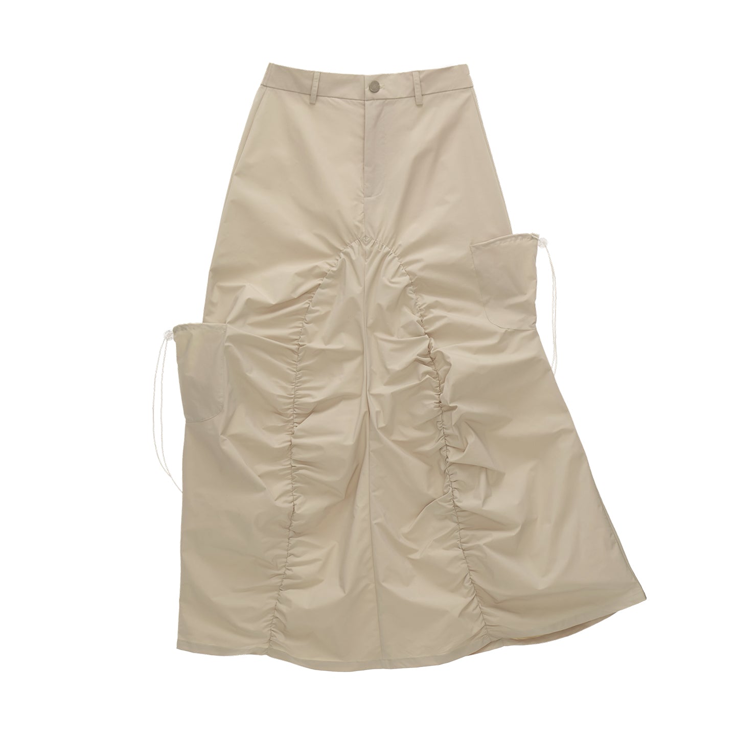 MAMC Asymmetric Hem Utility Skirt