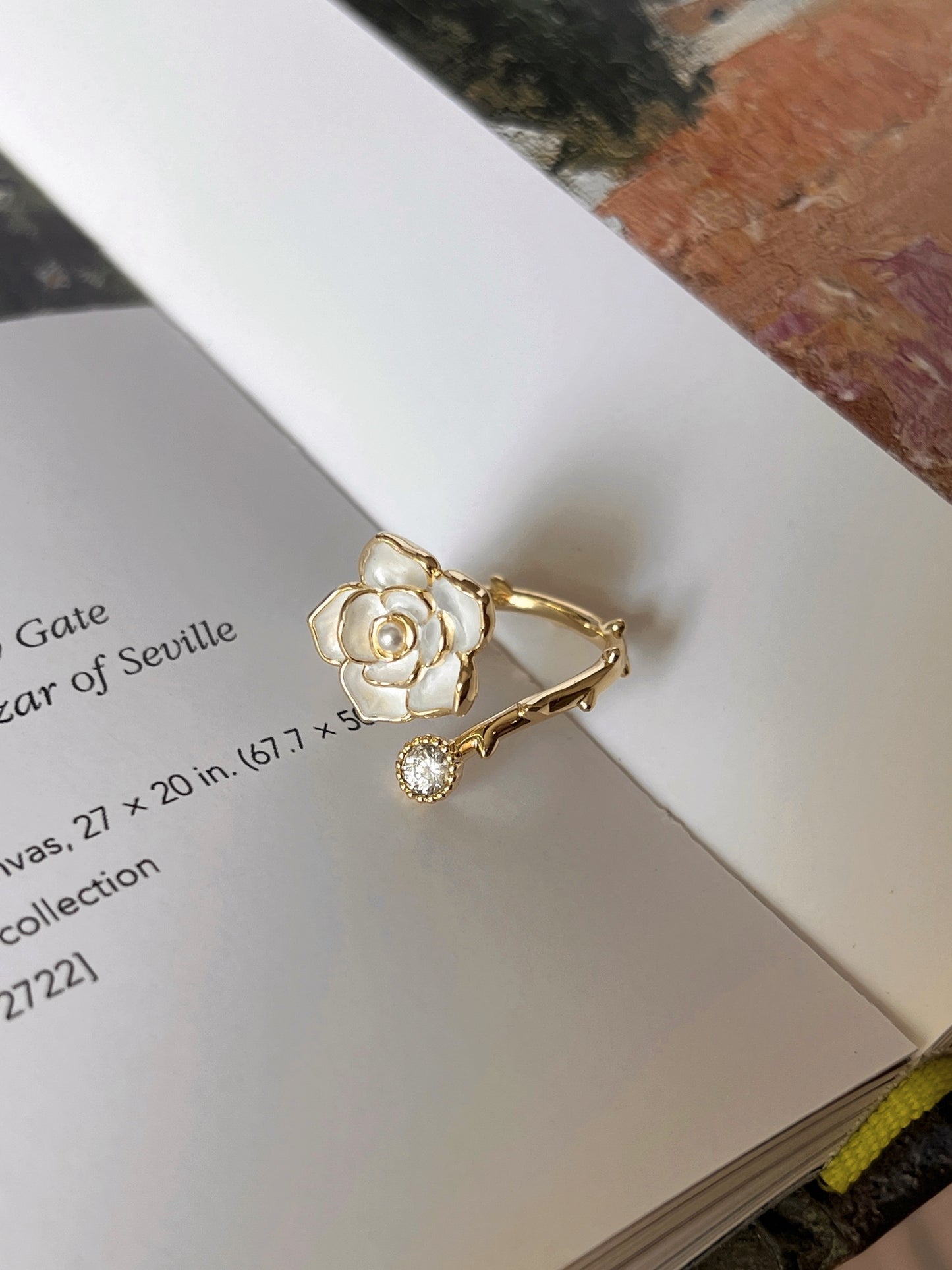 VIGVOG 2024 Floral Butterfly Ring Collection