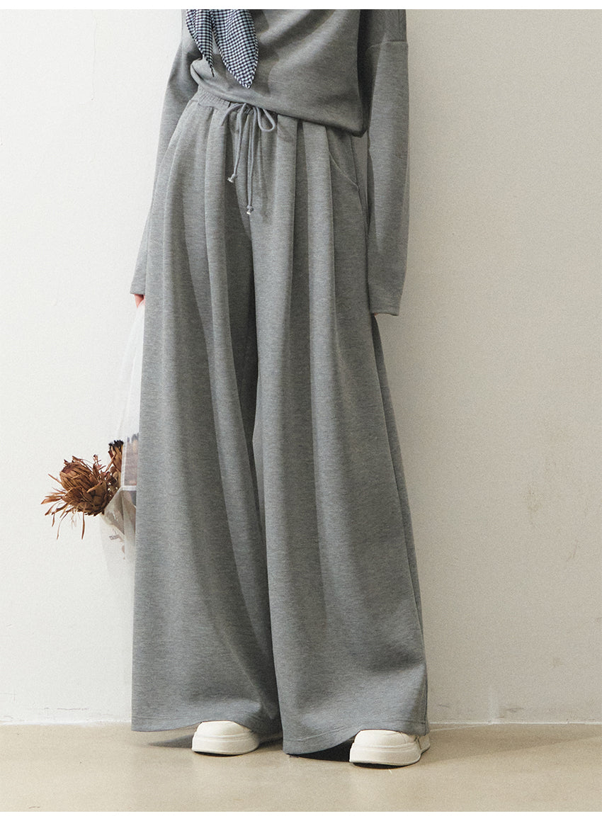BOHOL BLING "Deconstructed Gray" Knit Set