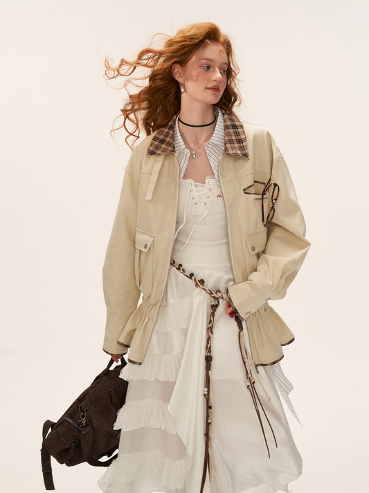 MAMC Detachable Fur Collar Utility Jacket