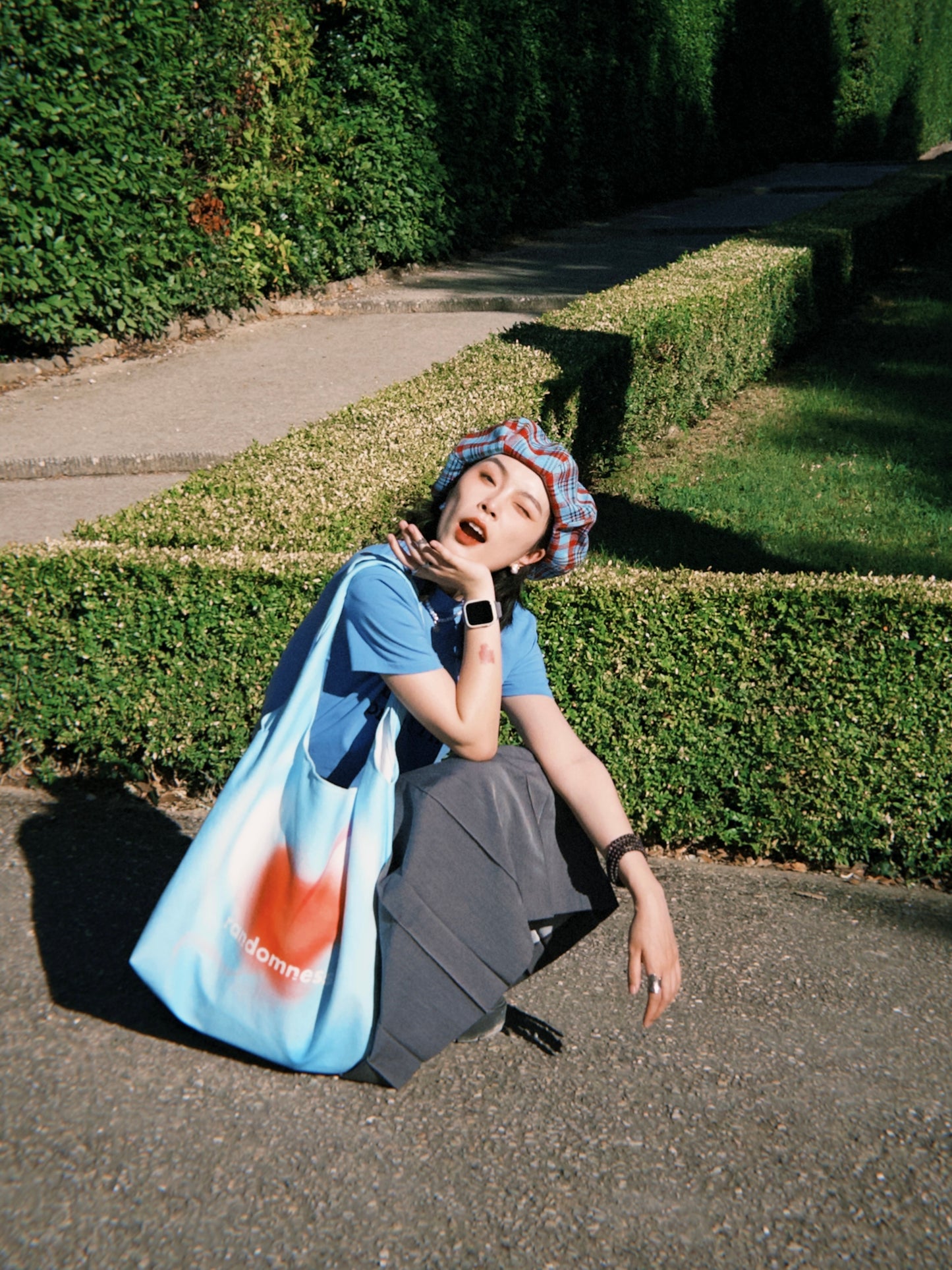 Randomness Original Abstract Canvas Tote Bag