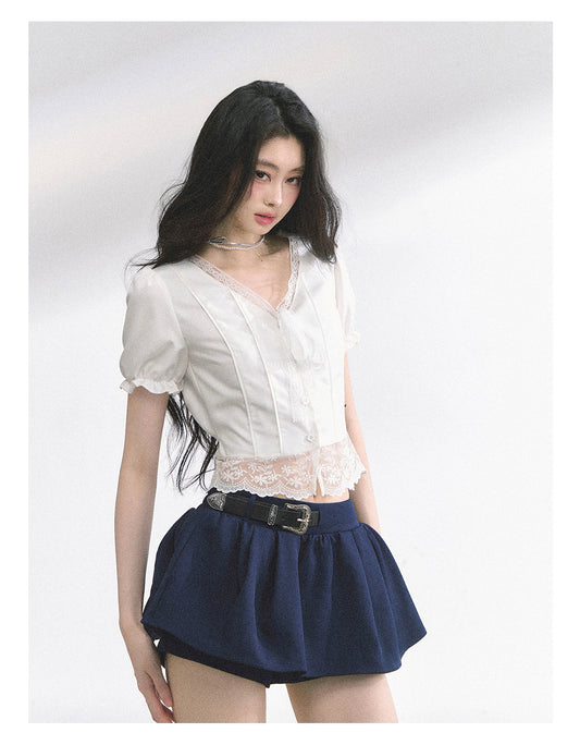 SHAOYEYAN French Lace Sun Protection Blouse