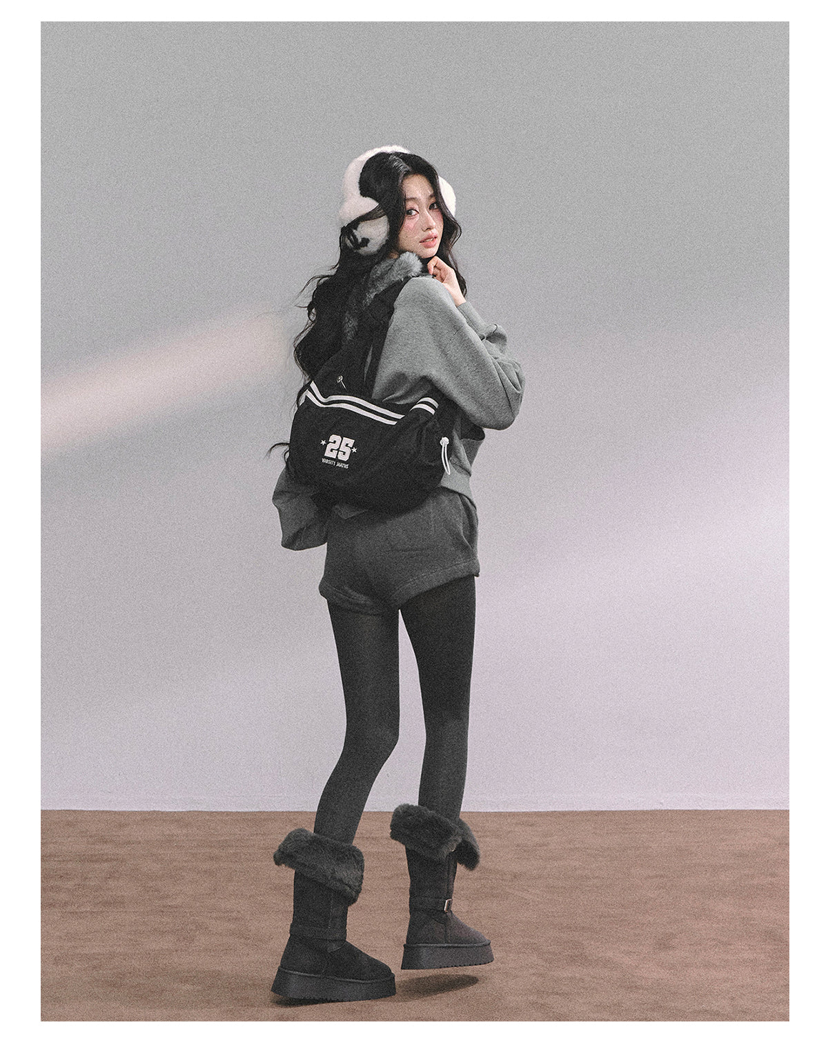 ShaoYeYan Nordic Snowfield American Style Two-Piece Set