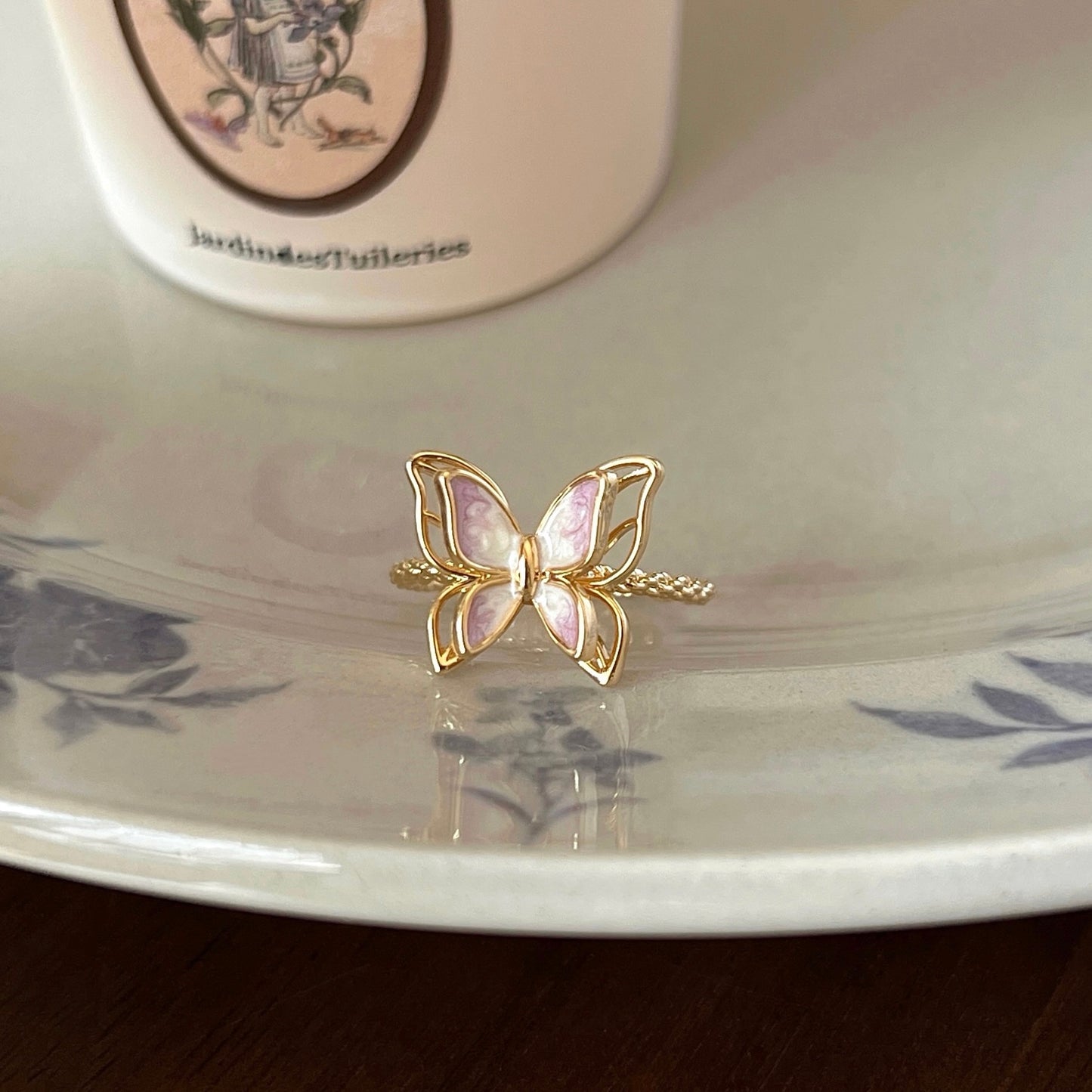VIGVOG Butterfly Insect Rings