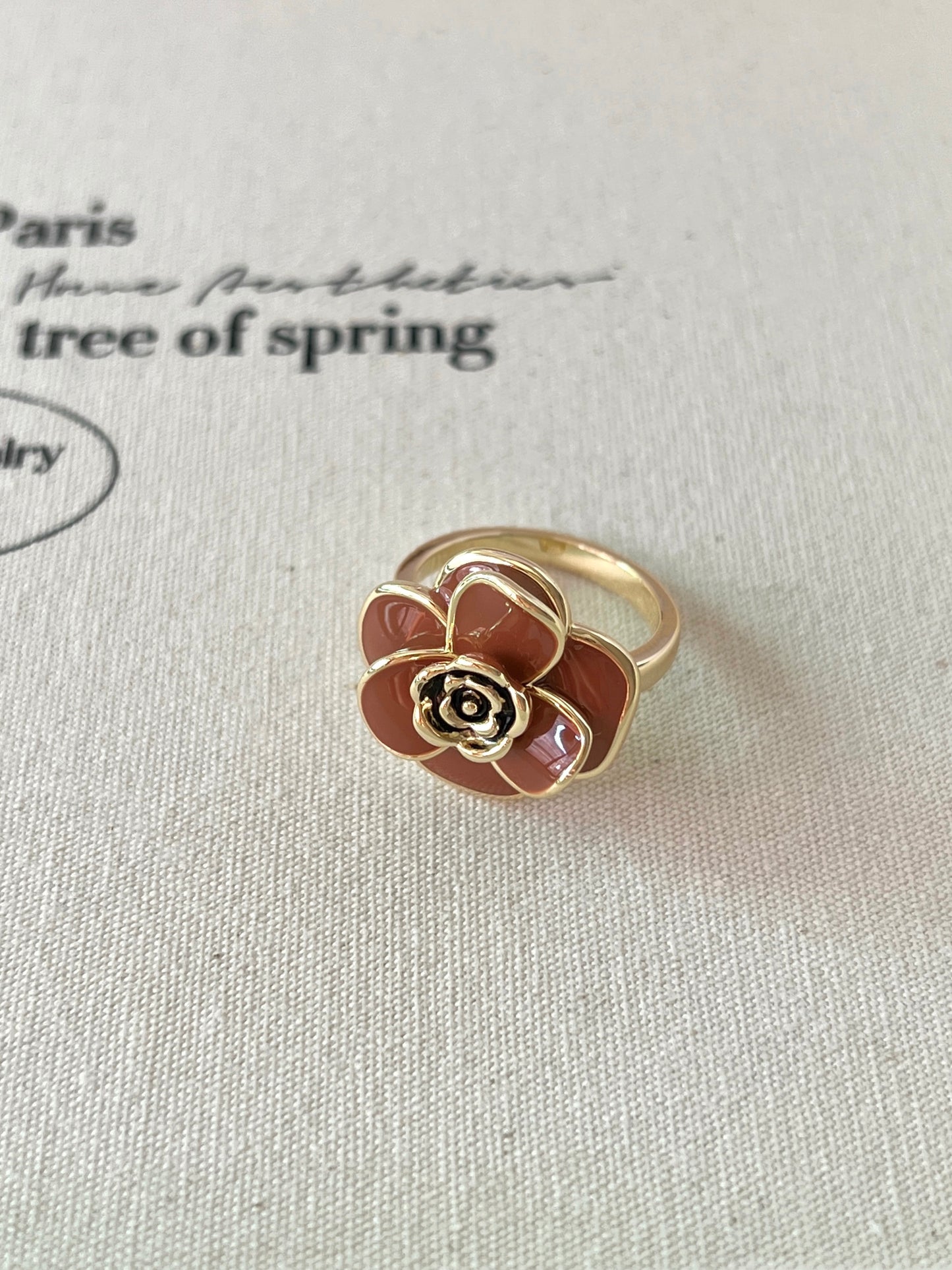 VIGVOG Geometric Ring